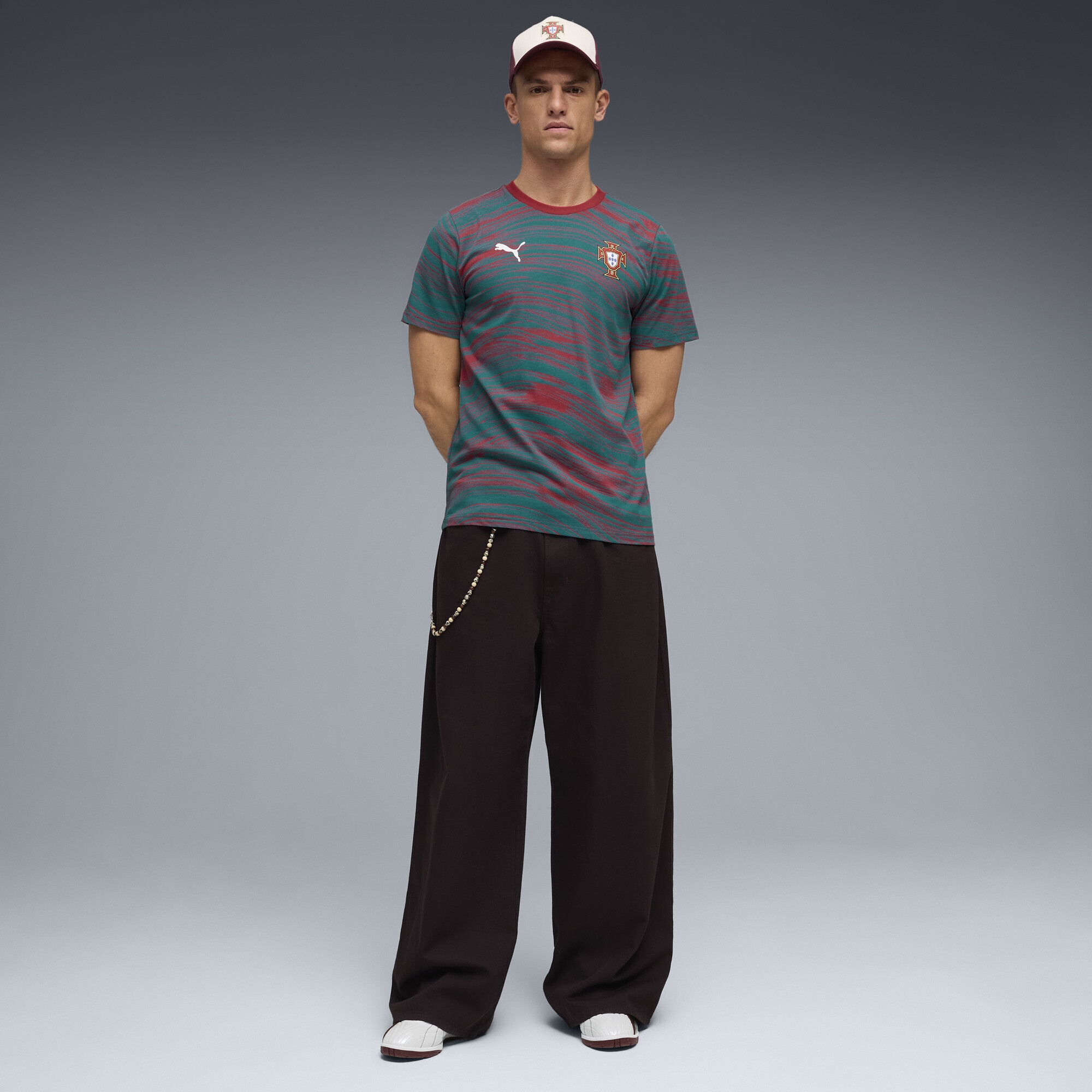 PUMA T-Shirt »Portugal ftblCulture T-Shirt mit Print Herren«