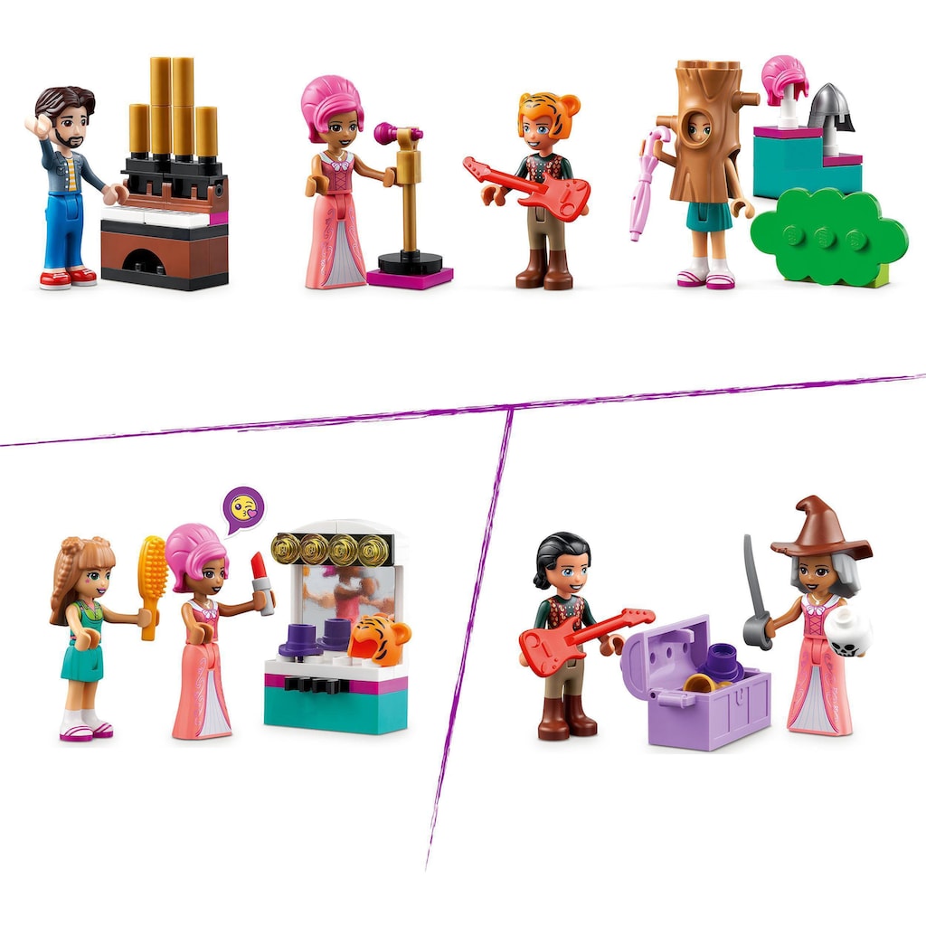 LEGO® Konstruktionsspielsteine »Andreas Theaterschule (41714), LEGO® Friends«, (1154 St.)