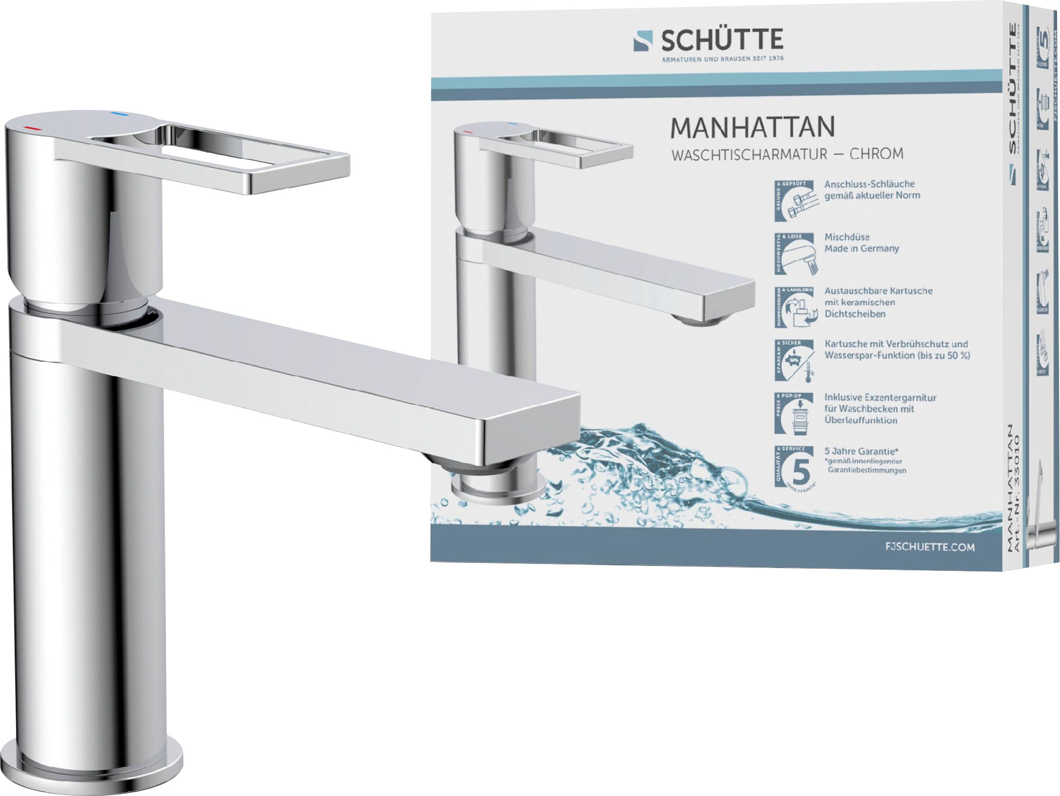 Schütte Schütte Waschtischarmatur »MANHATTAN« ...