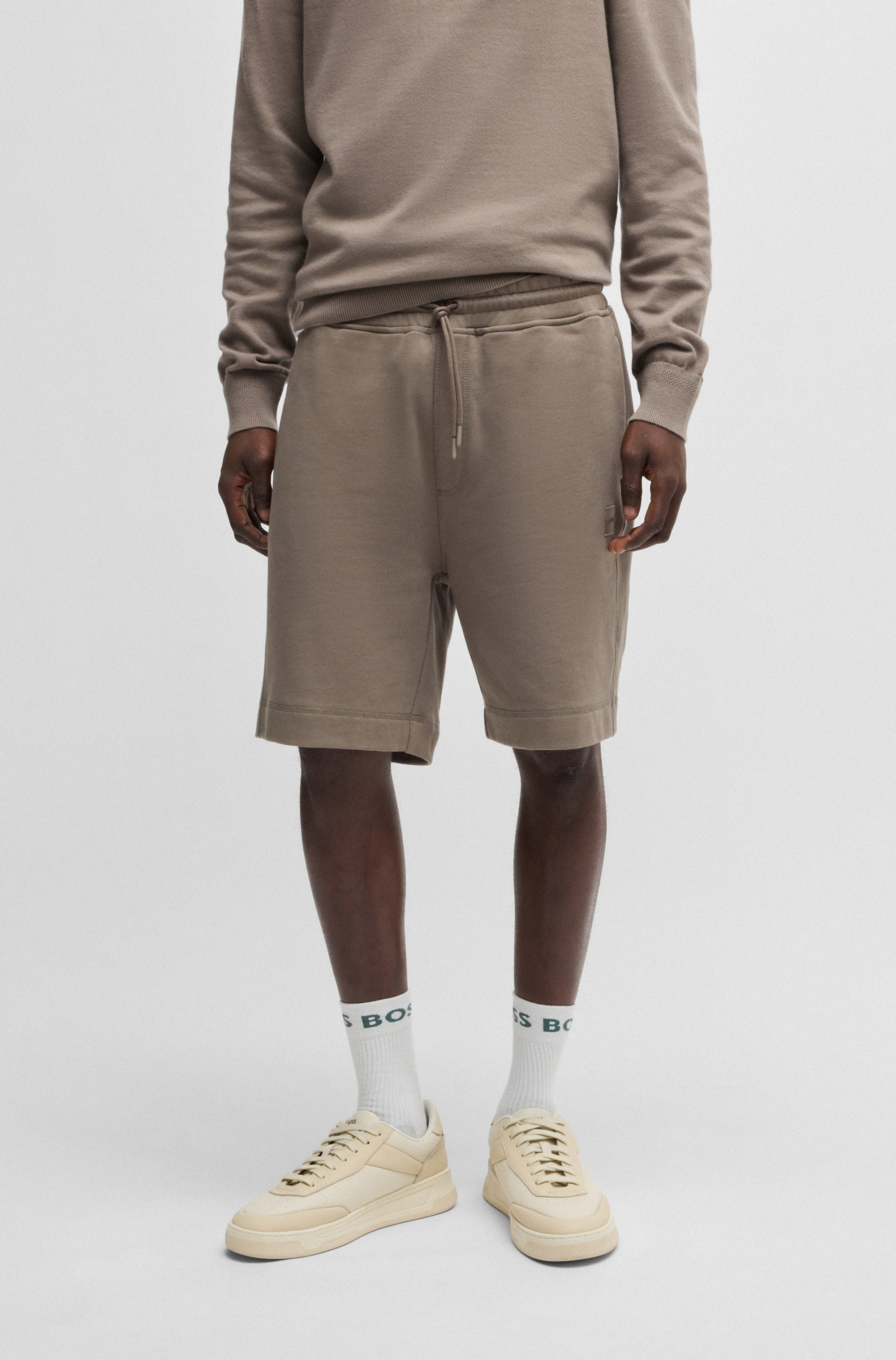 BOSS ORANGE Sweatshorts "Sewalk", mit BOSS Markenlabel günstig online kaufen