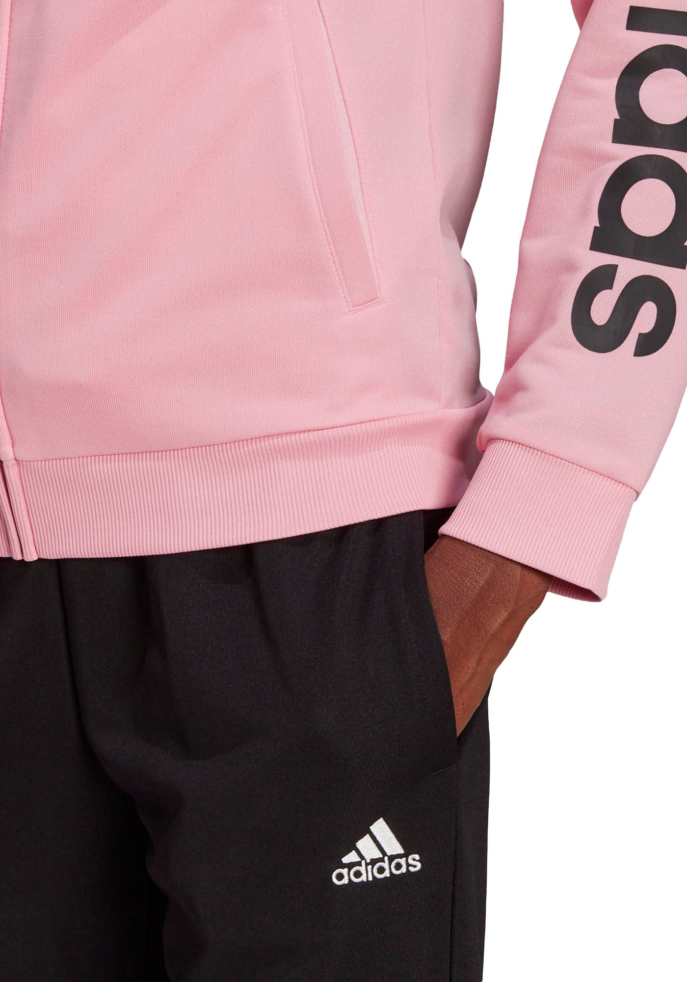 essentials logo french terry tracksuit