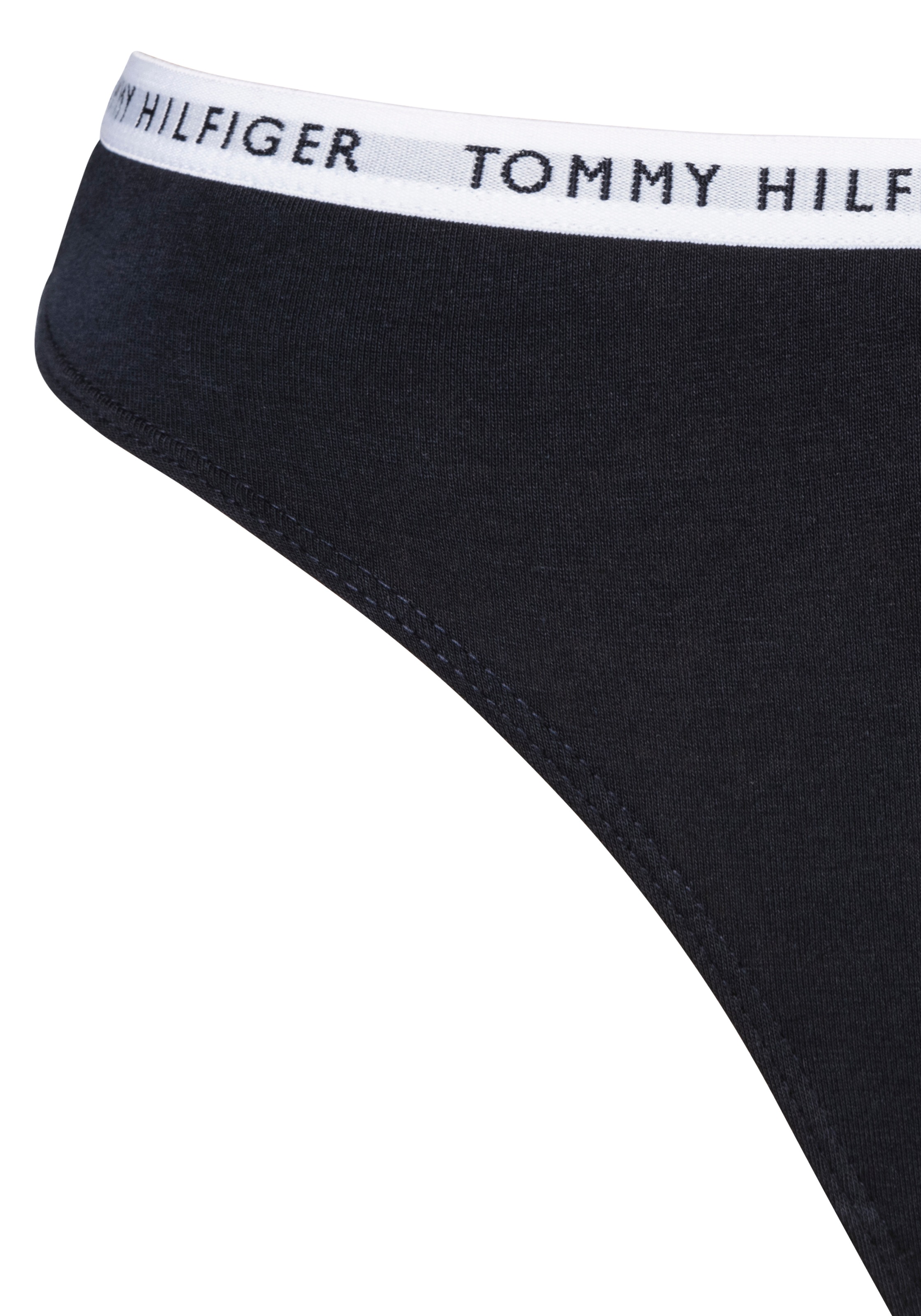 Tommy Hilfiger Underwear T-String, (3 St.), mit schmalem Logobündchen