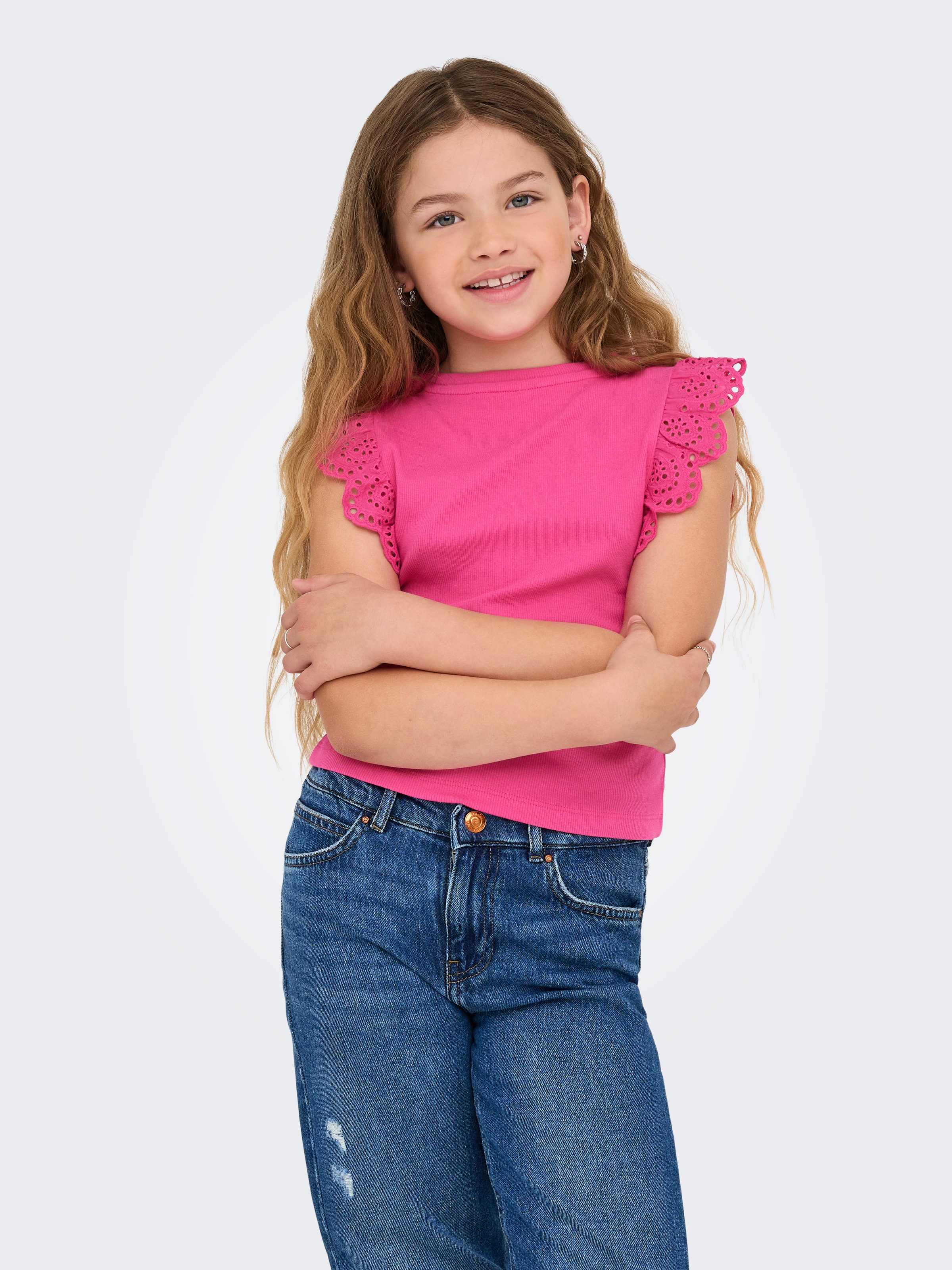Kids Only Kurzarmshirt "Kogdrea Life S/S Top Jrs"