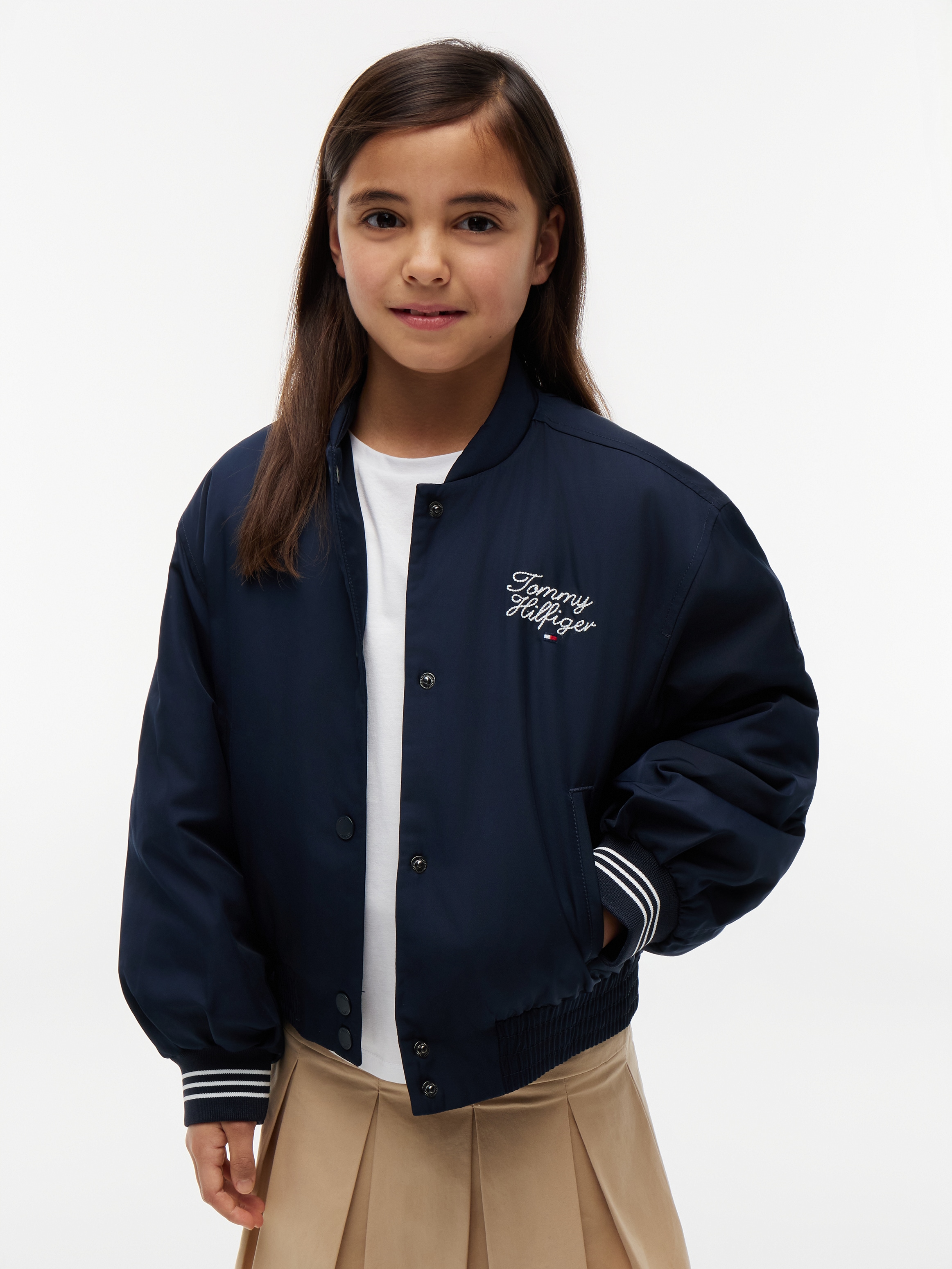 Tommy Hilfiger Bomberjacke ohne Kapuze Kinder bis 16 Jahre