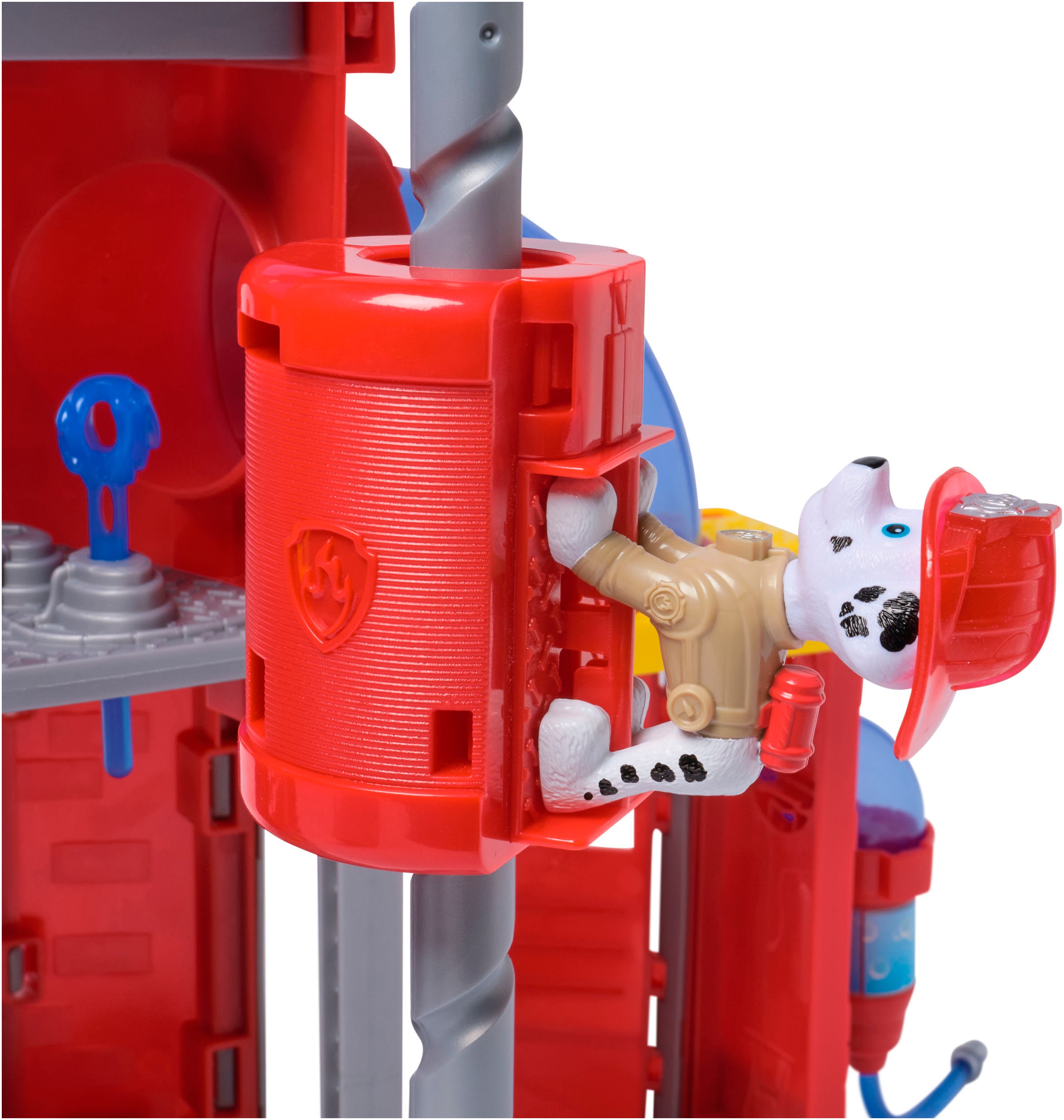 Spin Master Spiel-Feuerwehrwache »PAW Patrol Fire Rescue - Feuerwehr-Station«, inkl. Marshall und Fahrzeug; mit Licht- und Soundeffekten