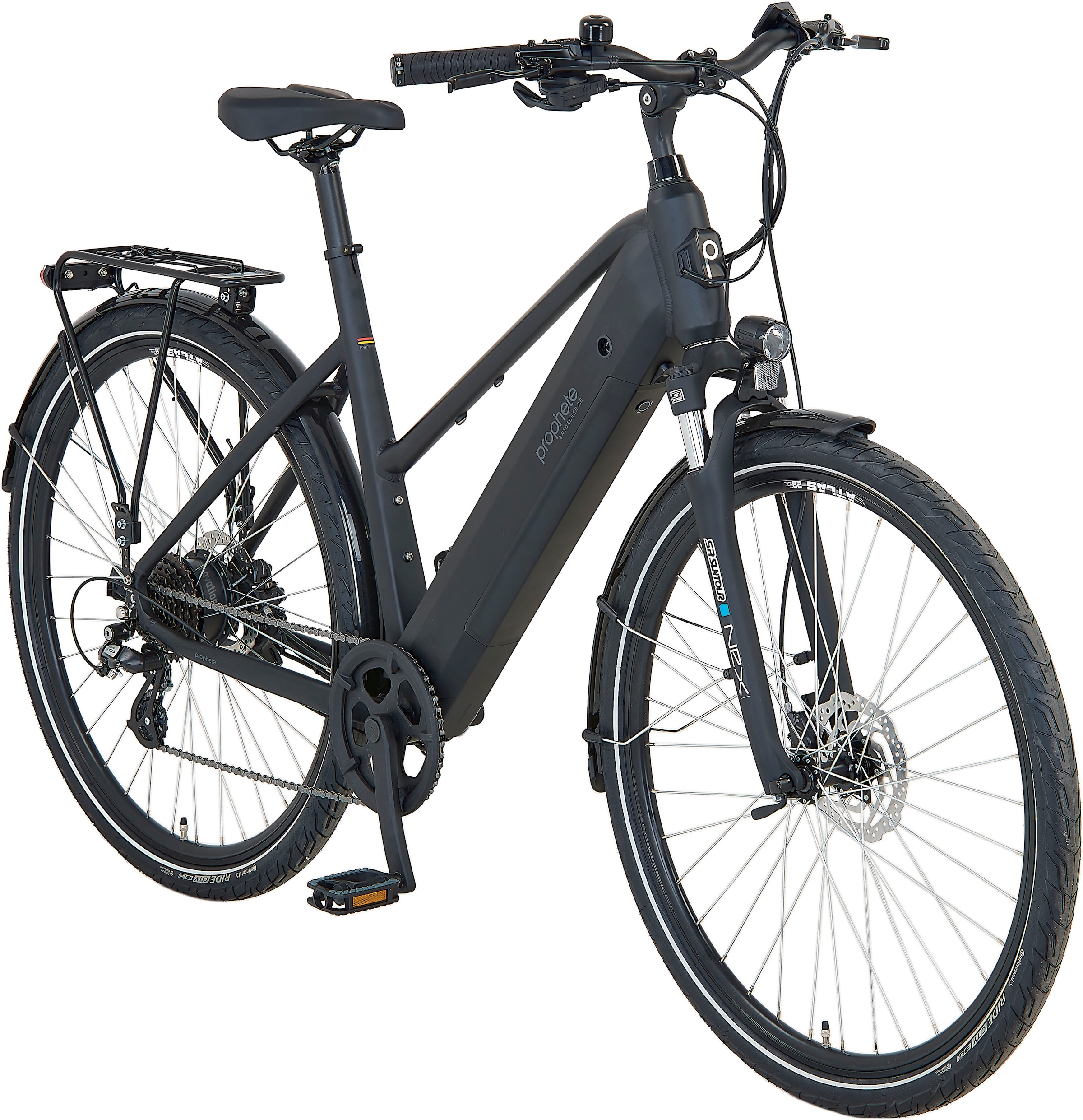 Prophete E-Bike »Entdecker 2.8«, 8 Gang, Shimano, Altus, Heckmotor 250 W, Pedelec, Elektrofahrrad für Herren, Trekkingrad