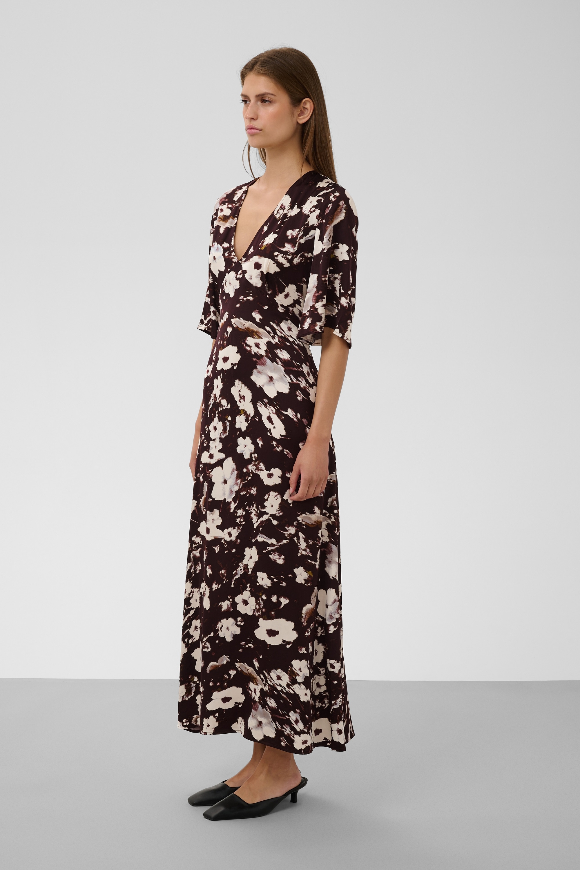 SOAKED IN LUXURY Midikleid »Damen Kleid SLClero«