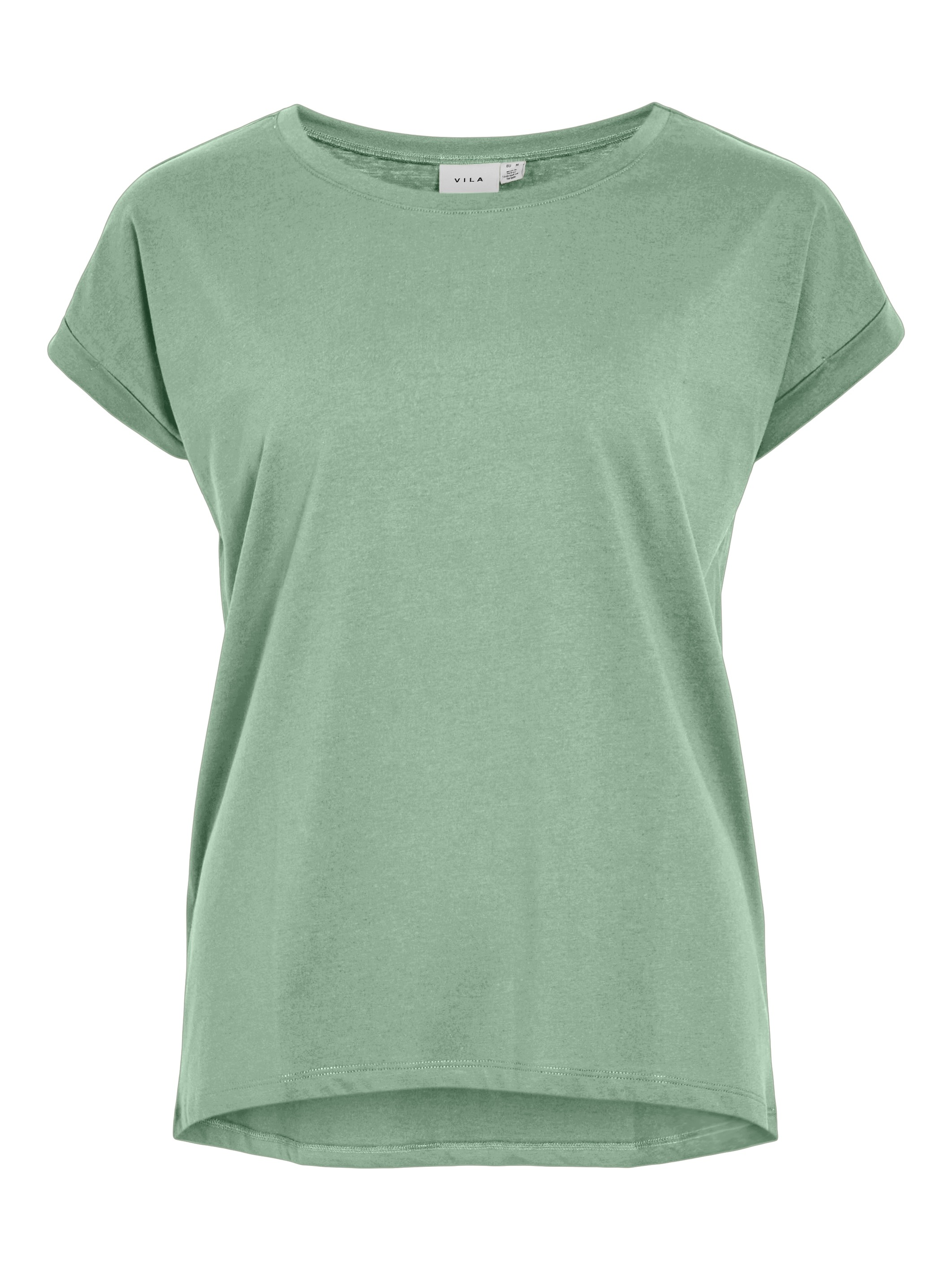 Vila Rundhalsshirt "VIDREAMERS NEW PURE T-SHIRT/SU-NOOS" Basic Damen-T-Shir günstig online kaufen