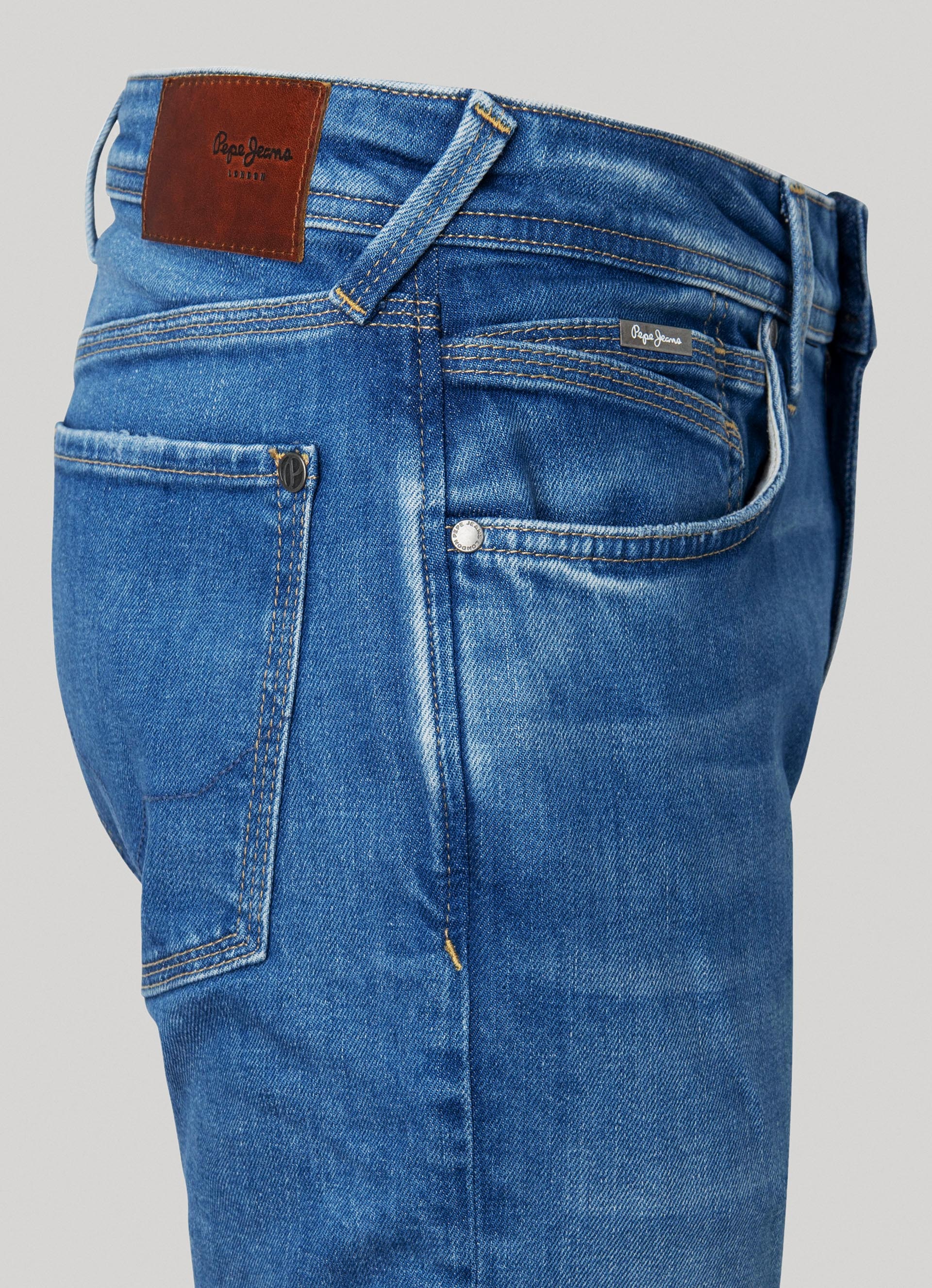 Pepe Jeans Slim-fit-Jeans »HATCH REGULAR« mit Stretchanteil