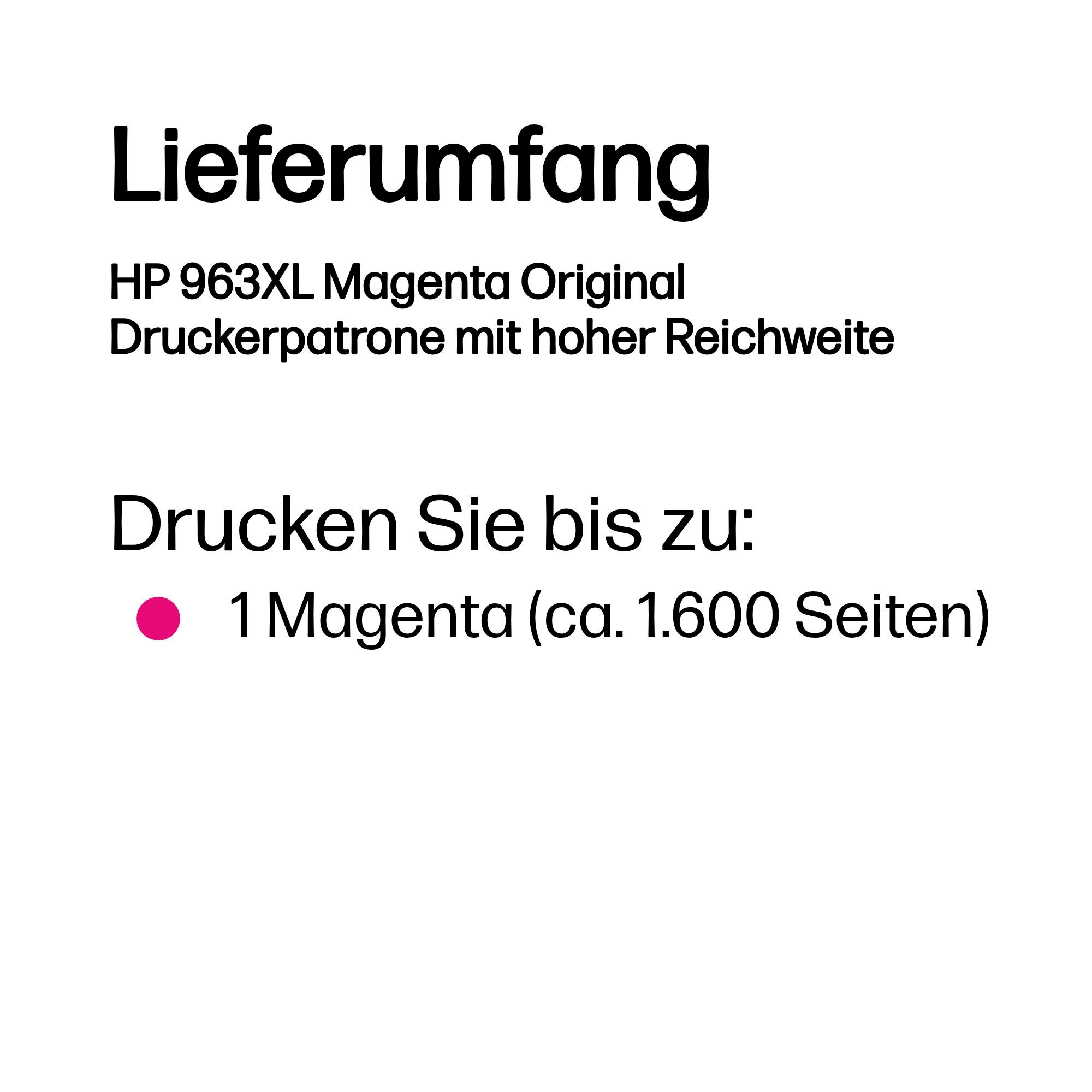 HP Tintenpatrone »963XL«
