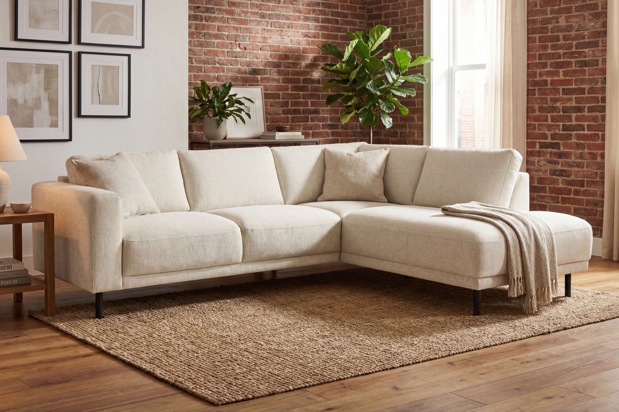 OTTO home Ecksofa "Sveeva, L-Form, B.240 cm, schwarze Metallfüße" langlebiger Webstoff, mit Wellenunterfederung, viele Farben