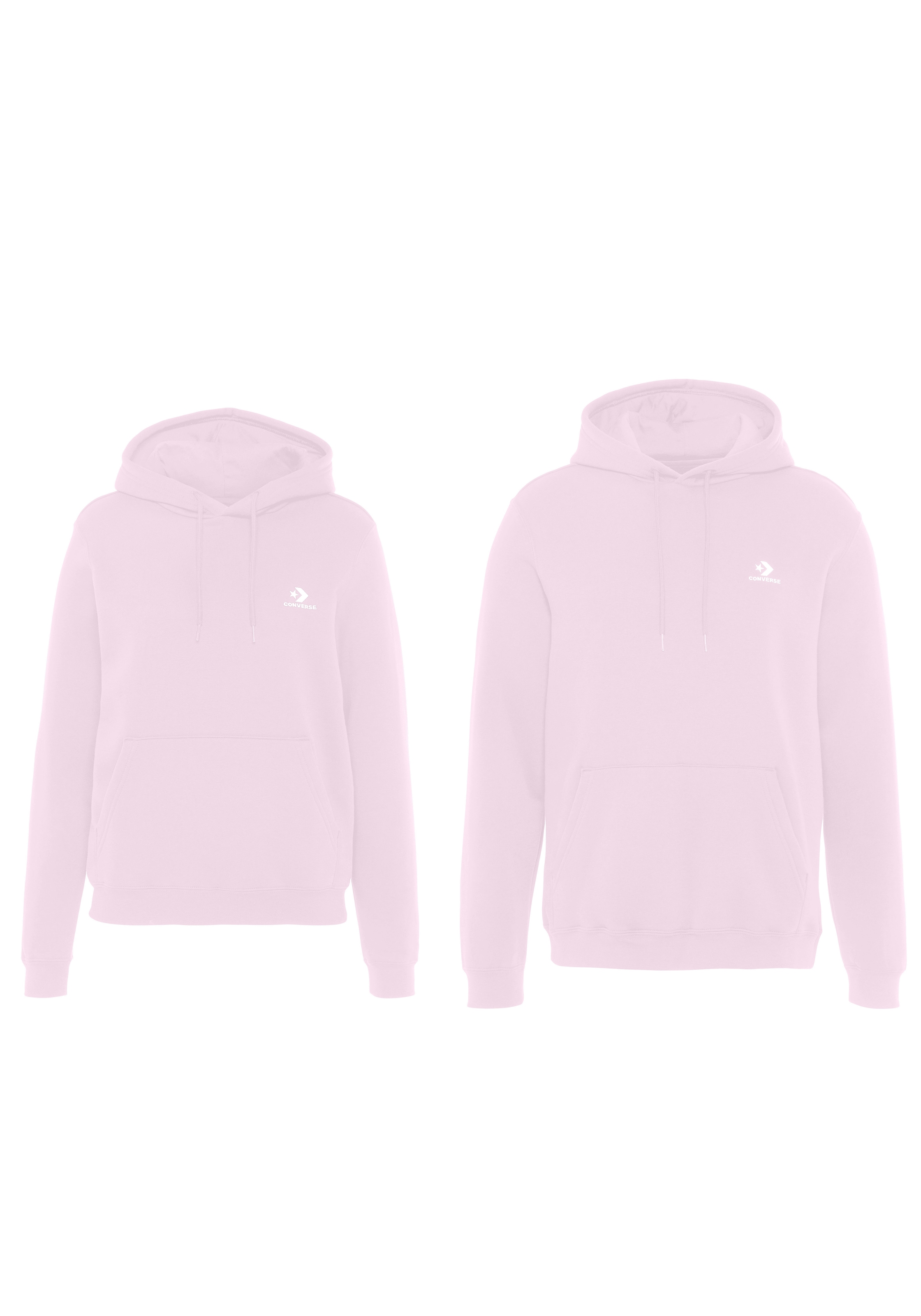 Converse "EMBROIDERED STAR CHEVRON BRUSHED BACK FLEECE HOODIE", Unisex günstig online kaufen