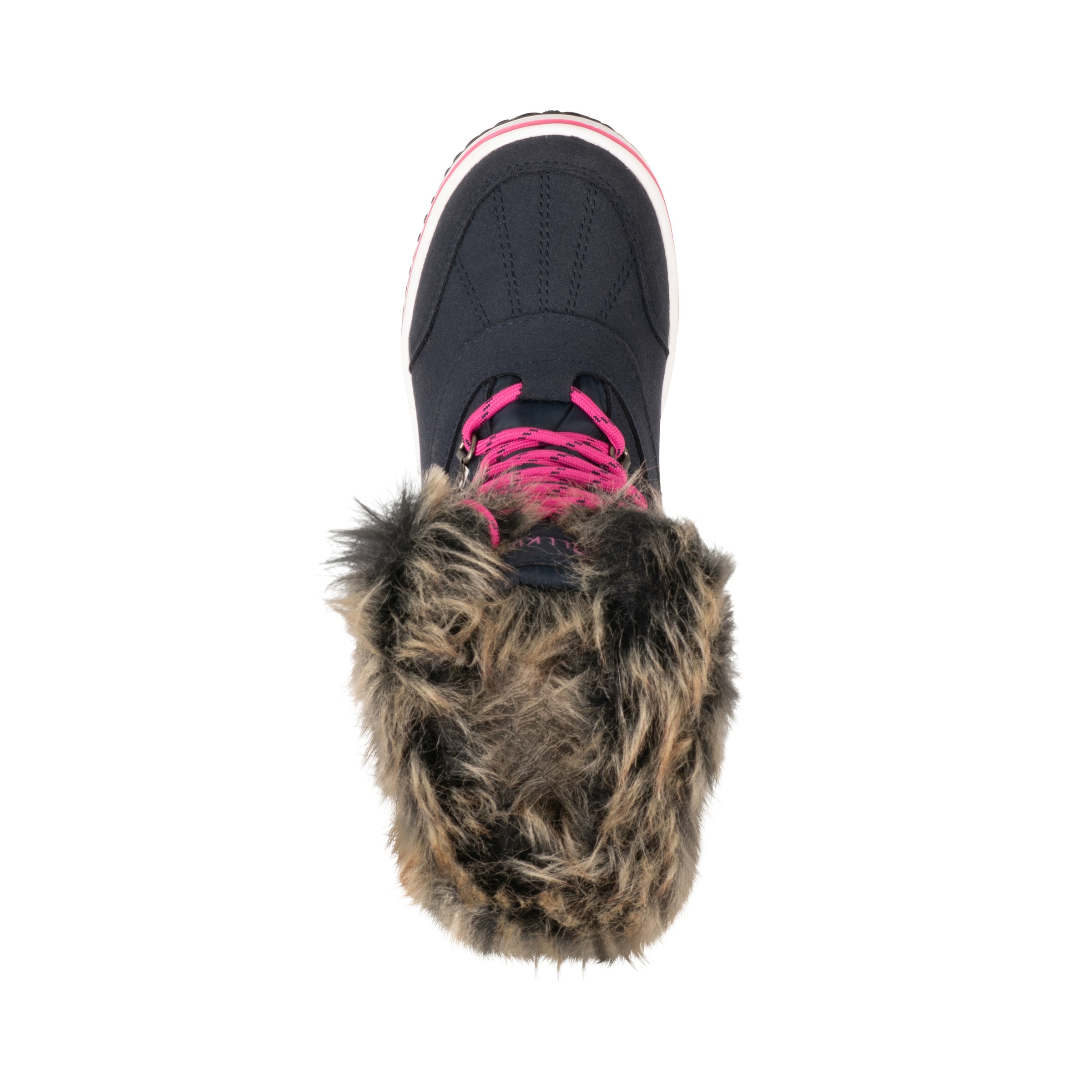 Winterstiefel TROLLKIDS "GIRLS HOLMENKOLLEN SNOW BOOTS XT", Kinder, Gr. 36, bunt (navy, magenta), Synthetik, Textil, Schuhe Winterstiefel, Winterschuhe, Winterboots, Snowboots, wasserdicht, reflektierend 3