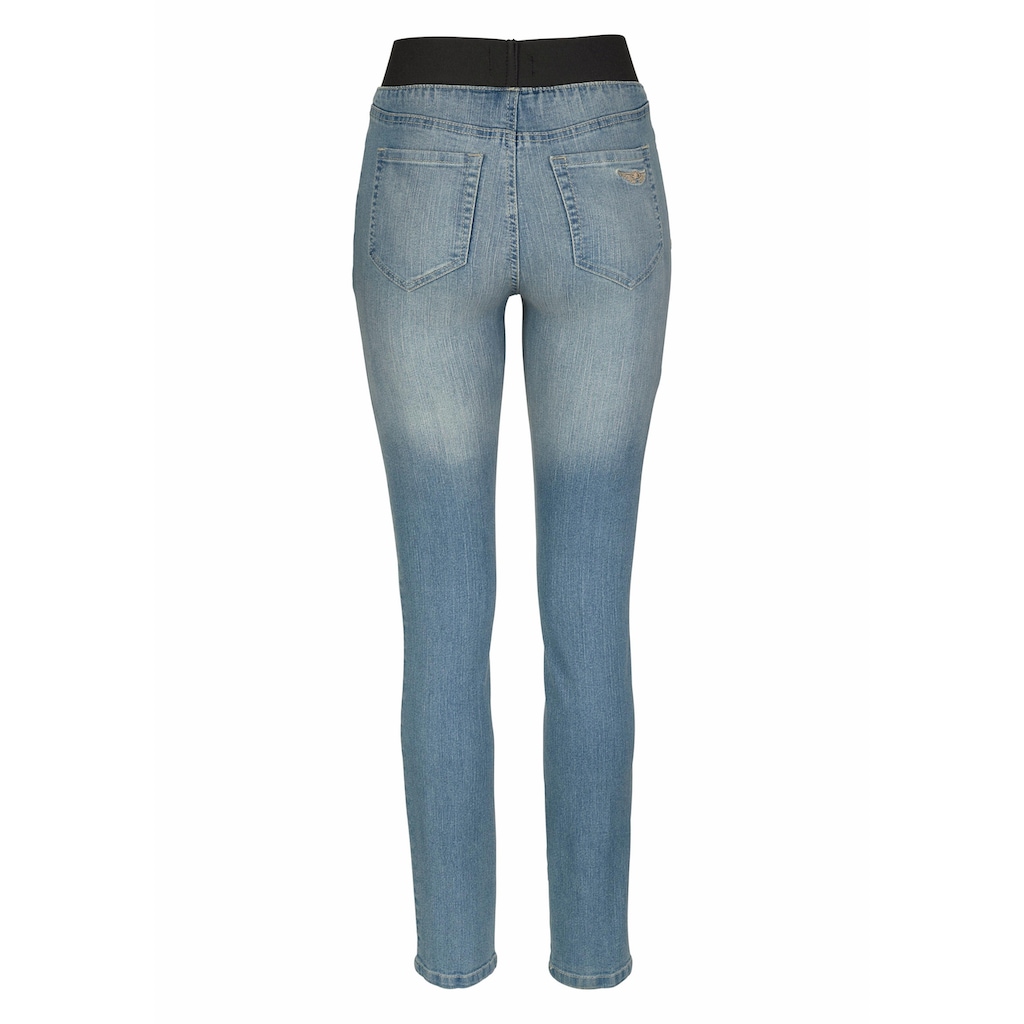 Arizona Skinny-fit-Jeans, Mid Waist Comfort-Stretch