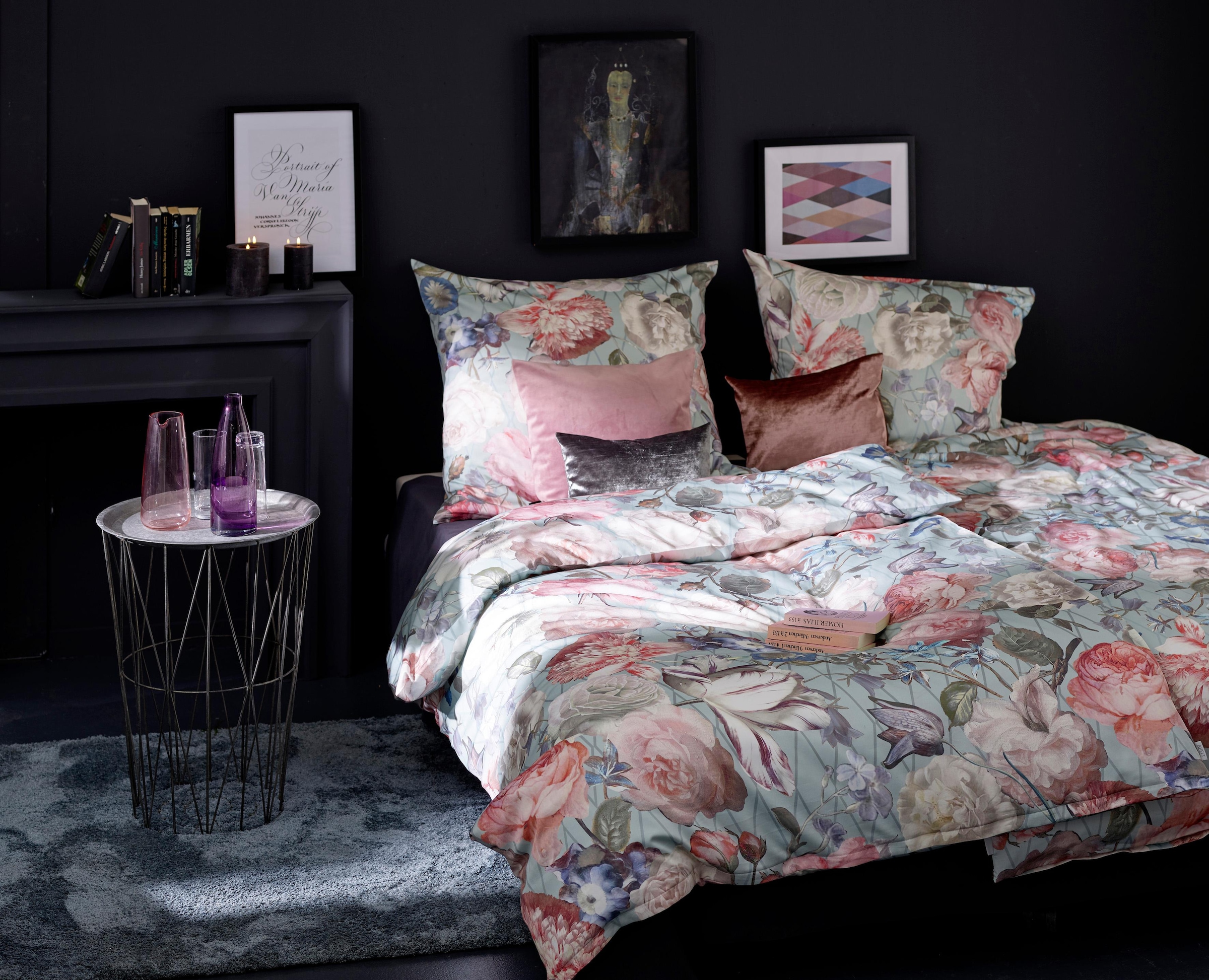 APELT Bettwäsche "Sophie" 2 Stk. Blütenmotive, GOTS zertifiziert - aus Bio- günstig online kaufen