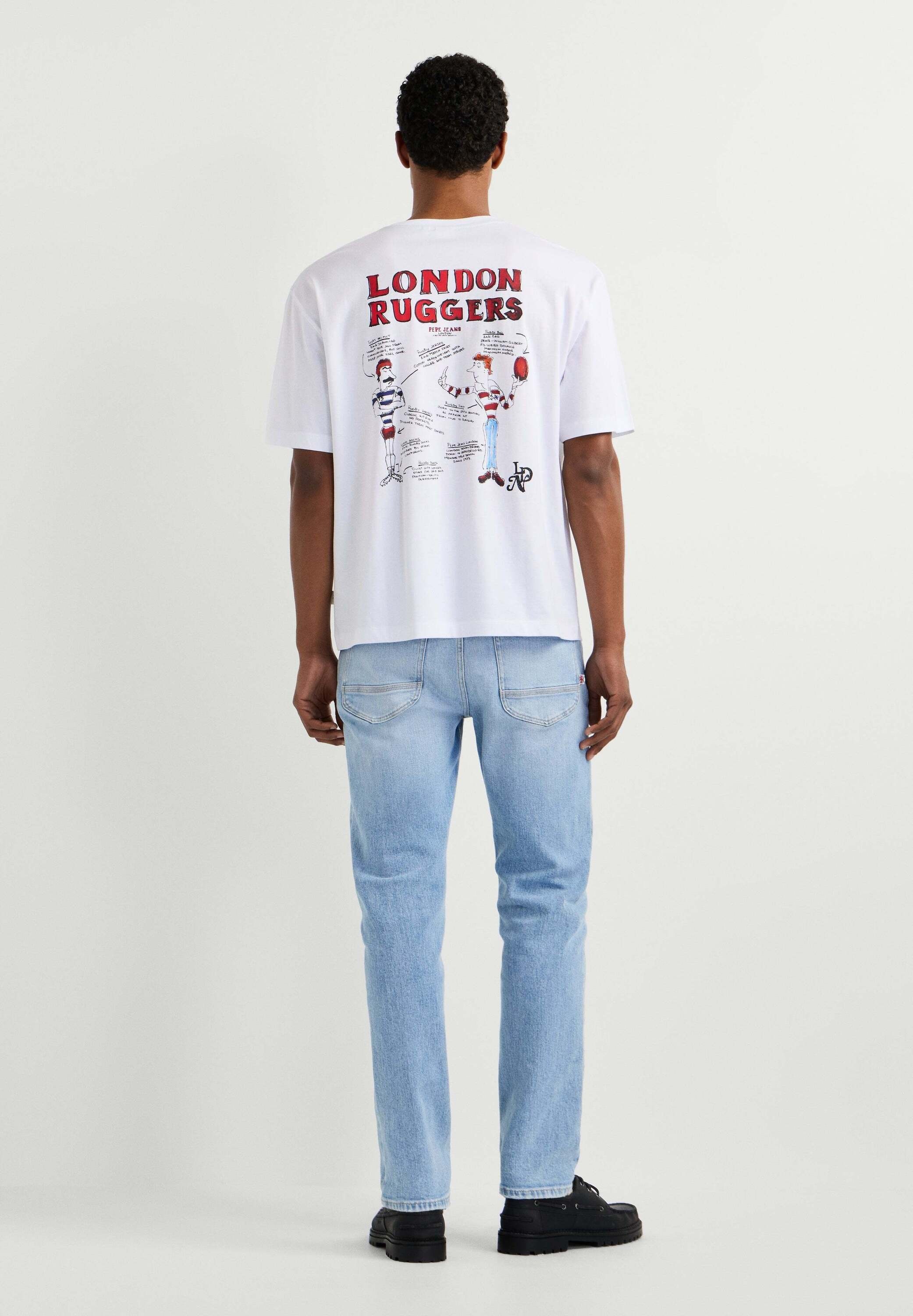 Pepe Jeans Print-Shirt »print t-shirt CHELSEA BACK TEE«
