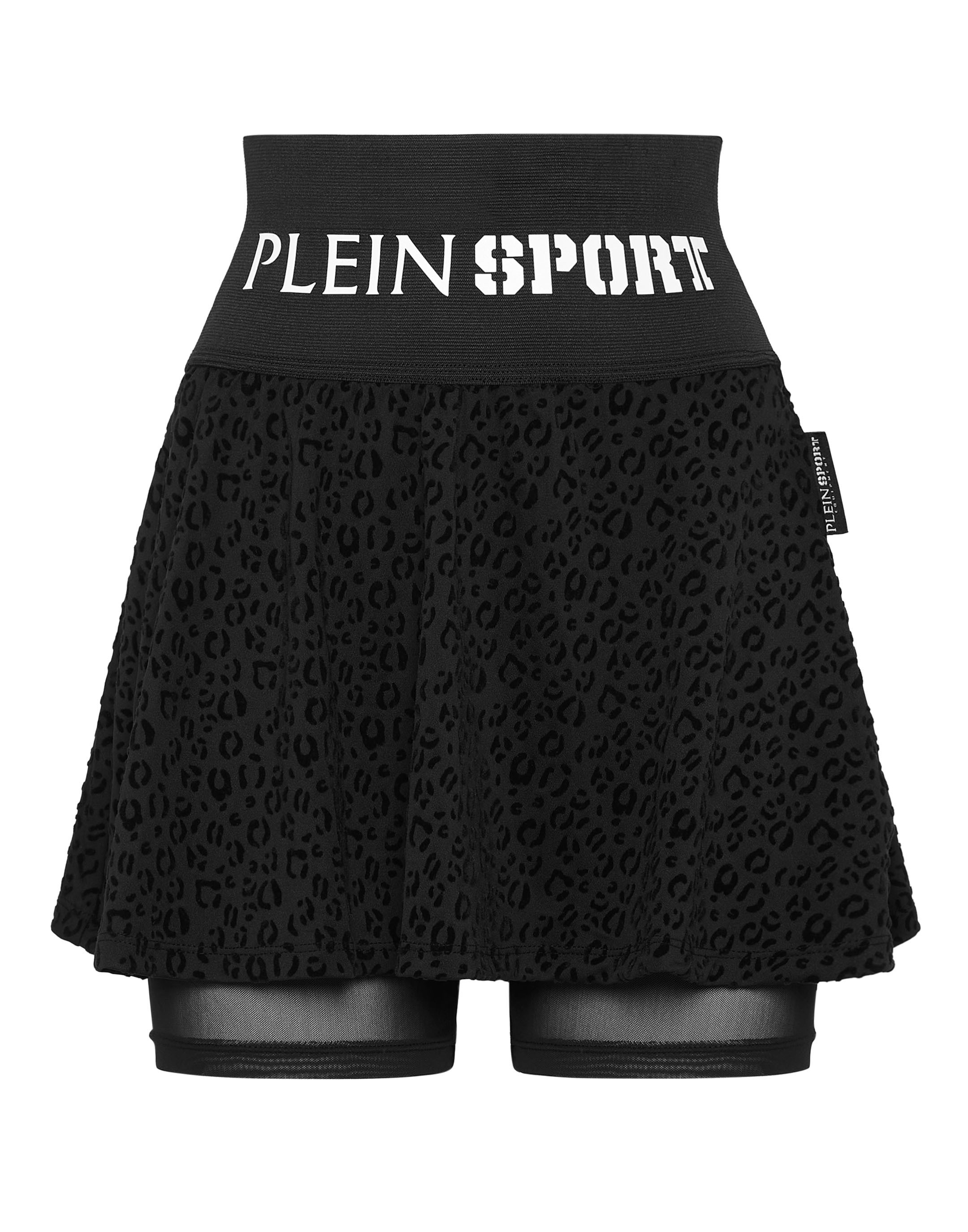 PLEIN SPORT Minirock »Leopard«