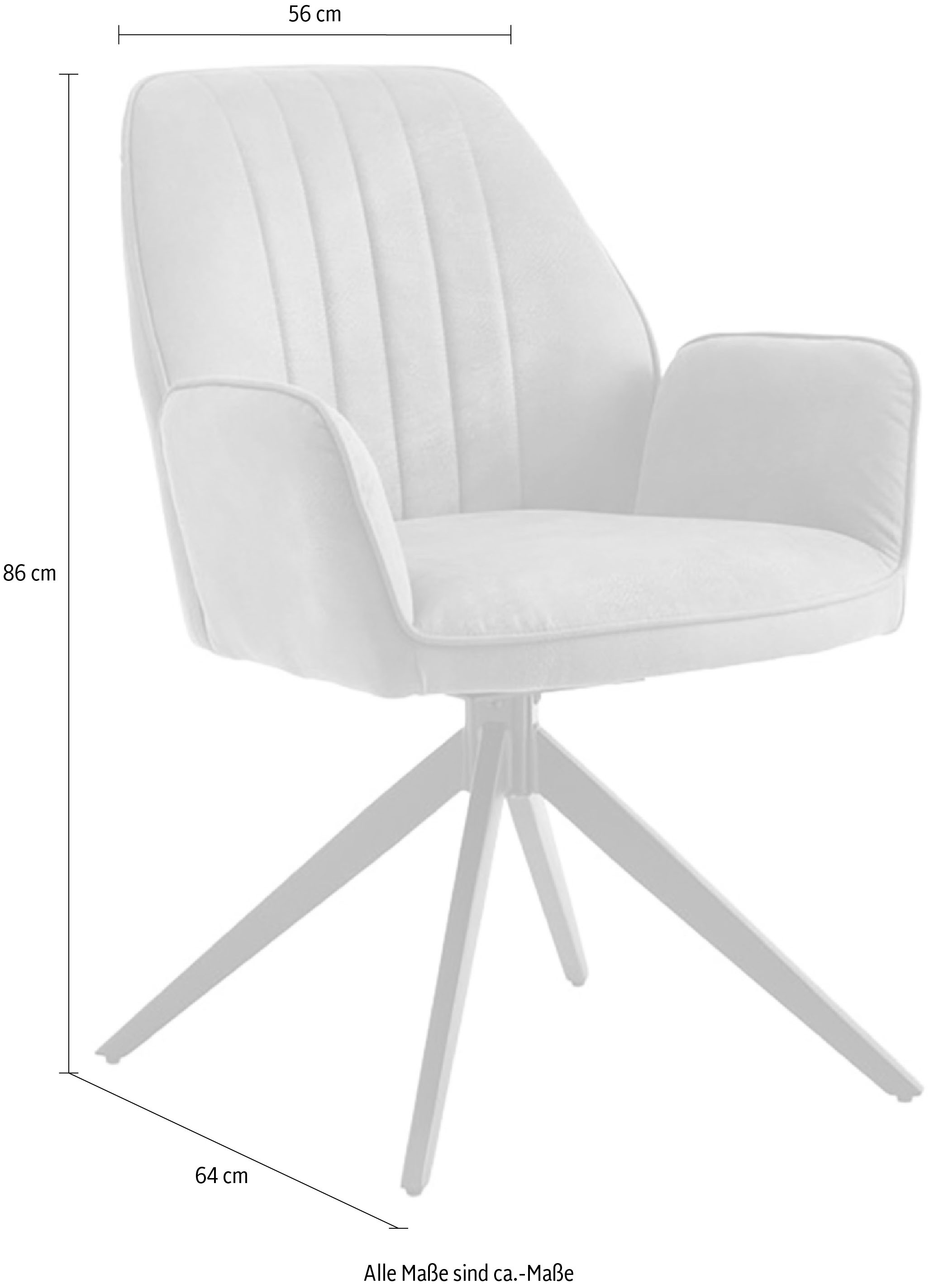 Home affaire Stuhl »Pollenca« (Set) 2 Stk.tolle Optik