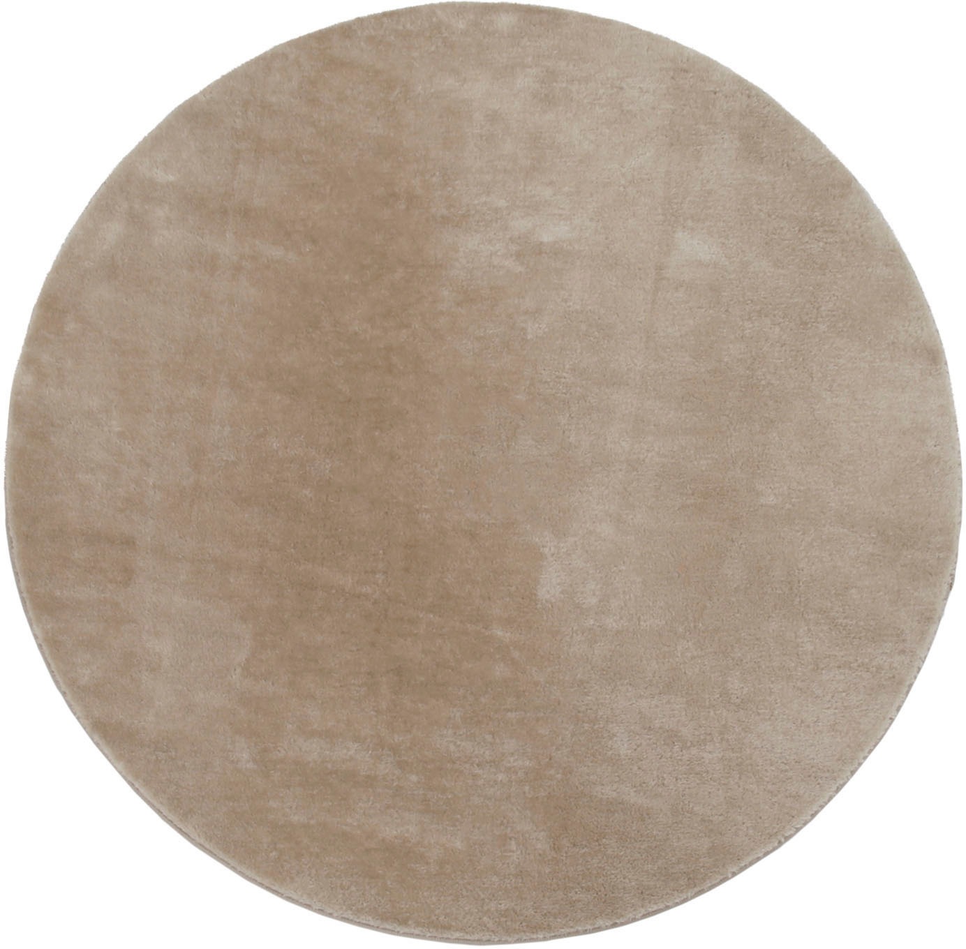 Paco Home Teppich "Cadiz 630" rund 14 mm Höhe Kurzflor, Uni-Farben, besonde günstig online kaufen