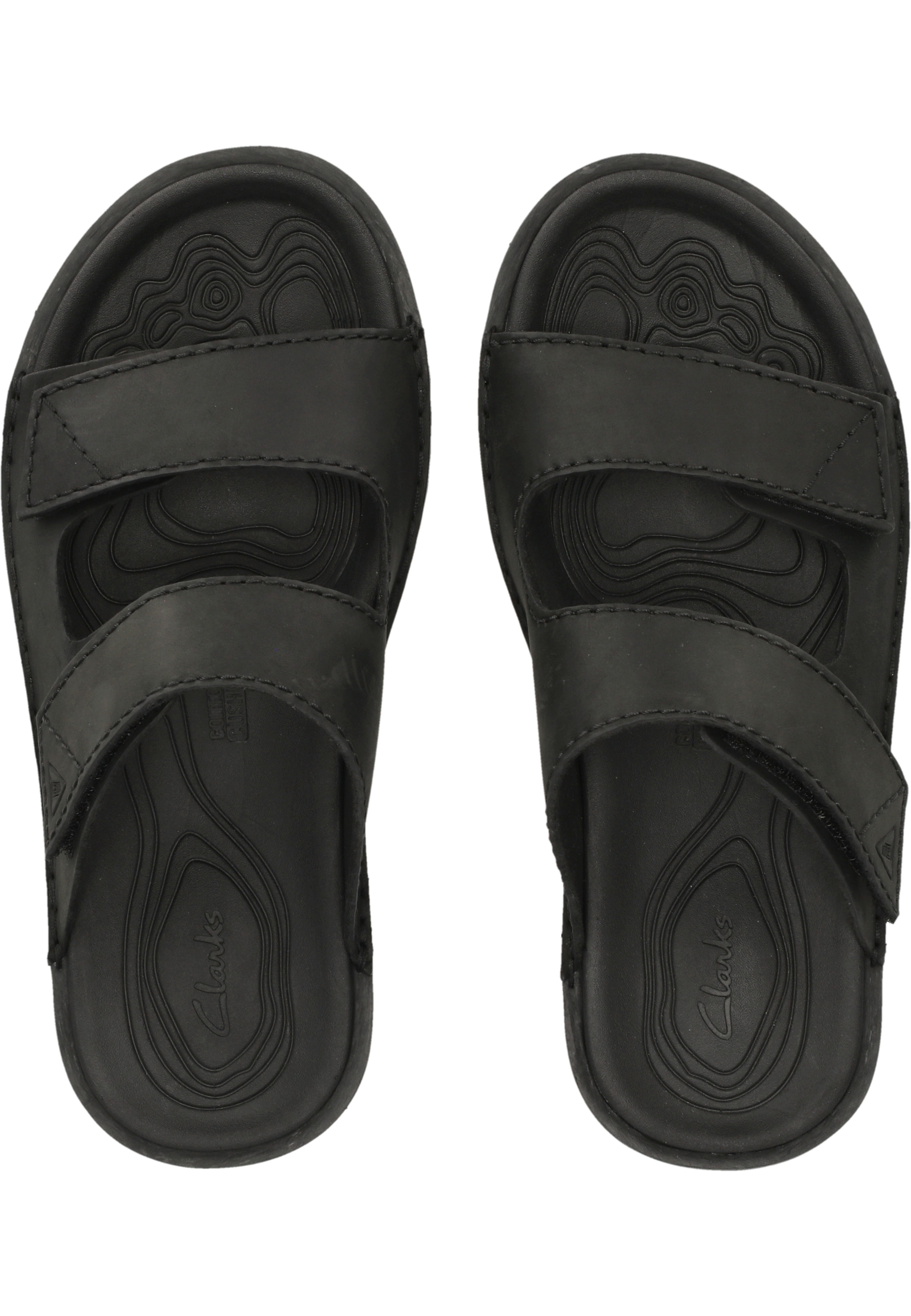 Clarks Sandale »Litton«, mit Doppelriemenverschluss