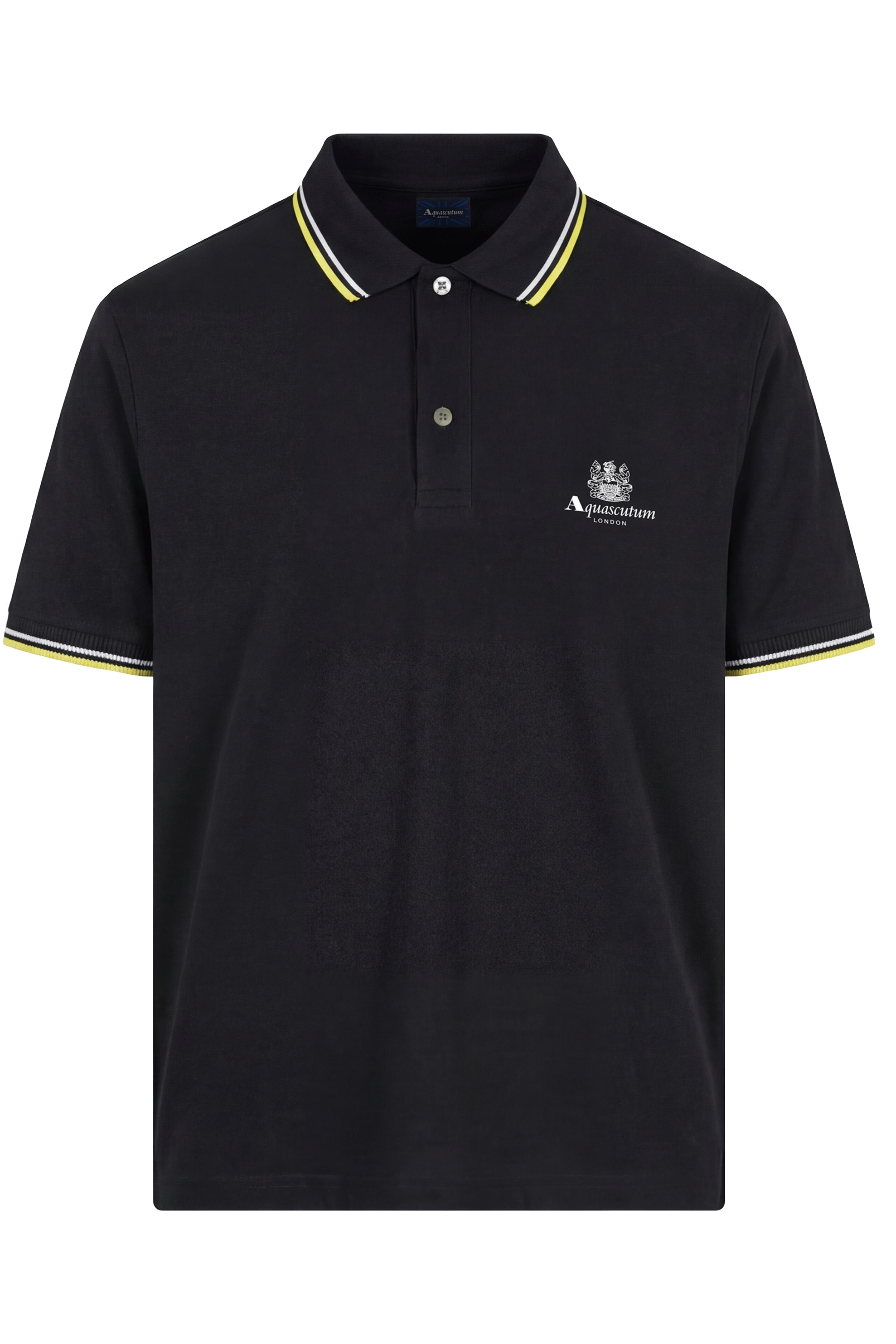 Aquascutum Active "ACTIVE COTTON POLO Herren" Poloshirt Herren, leichtes Kurzarmshirt, Polohemd, Outdoor, Sale