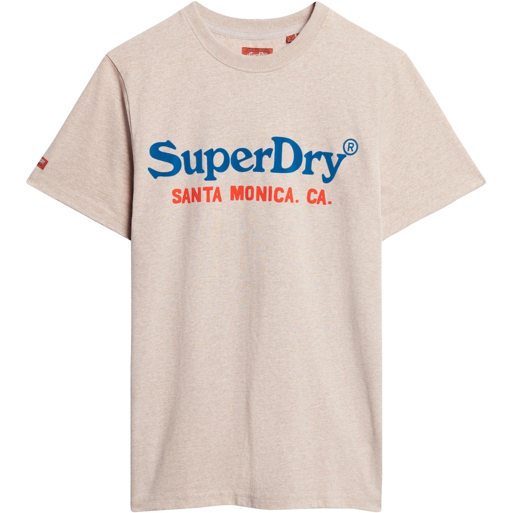 Superdry Kurzarmshirt »SD-VENUE DUO LOGO T SHIRT«