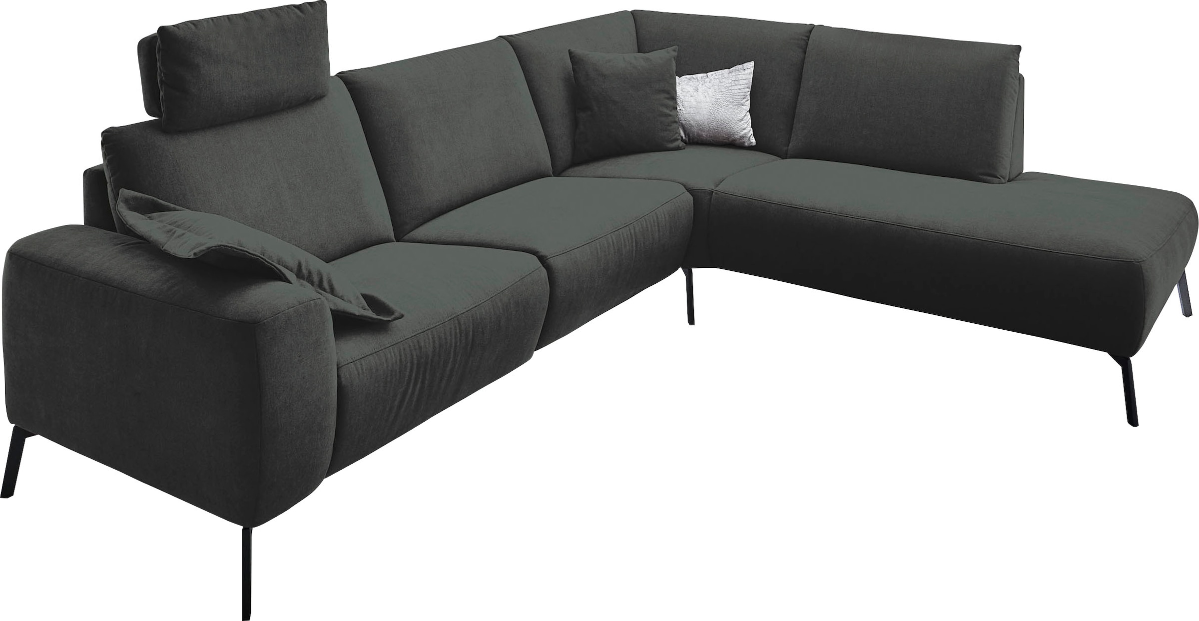 Home affaire Ecksofa "Bellini L-Form" incl. motorischer Relaxfunktio, wahlw günstig online kaufen