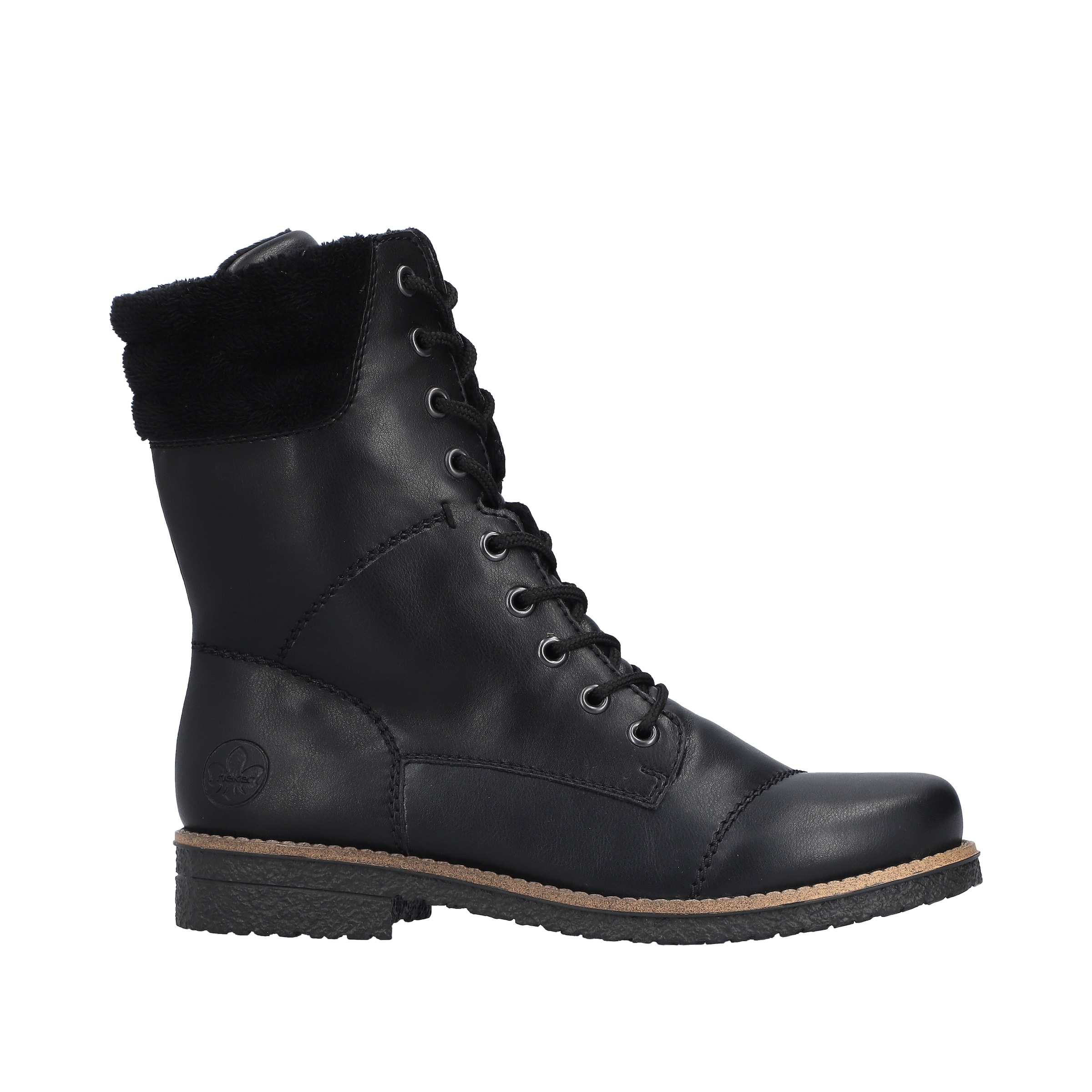 Rieker Schnürstiefelette, Schnürboots, Herbstboots mit gepolstertem Schaftrand