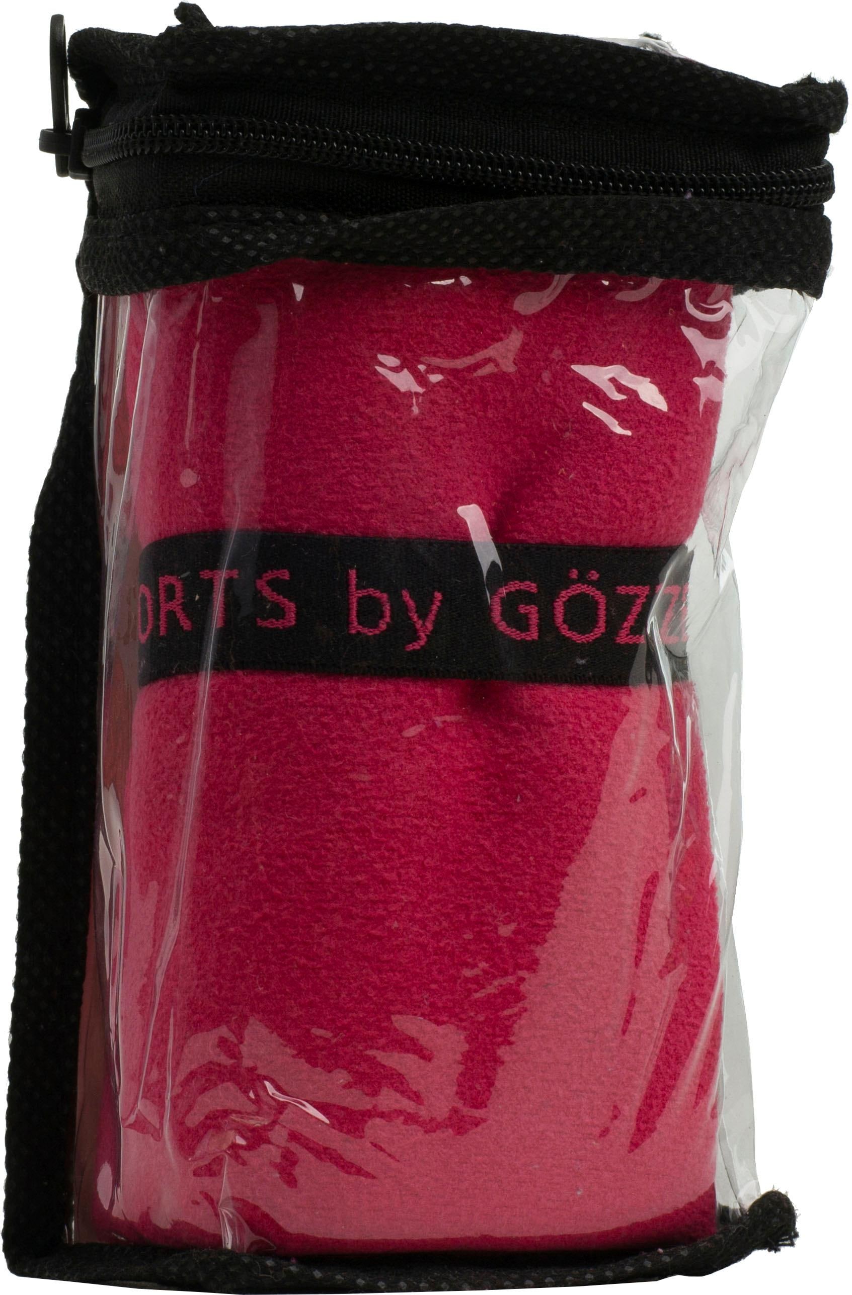Gözze Sporthandtuch »Sports by Gözze«, (2 St., 2er Set Sporthandtücher 50 x 100 cm), im Set, schnell trocknend, Mikrofaser, für Sport, Reisen & Camping