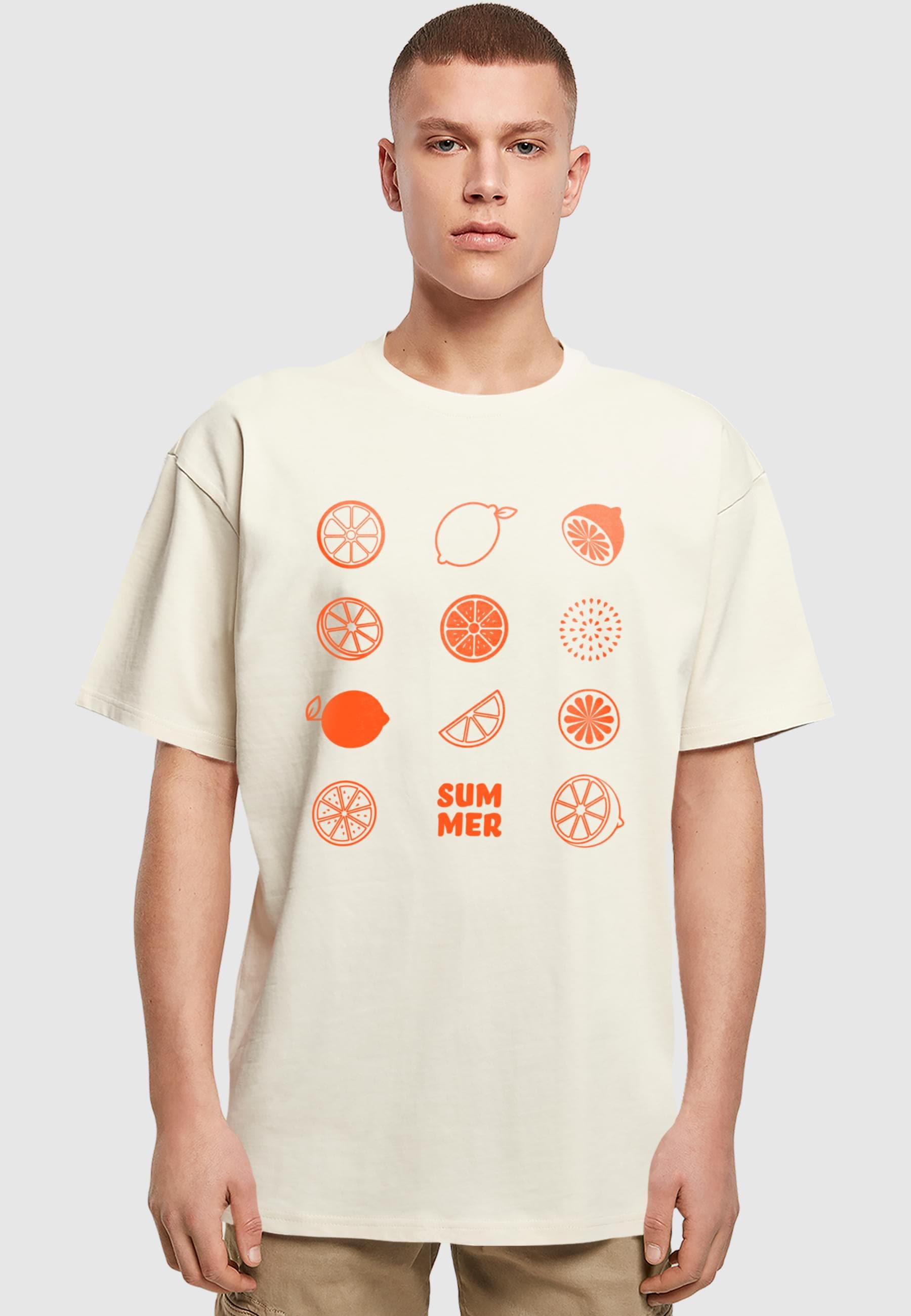 Thumbnail - Merchcode T-Shirt "Merchcode Summer - Citrus Heavy Oversize Tee" 1 Stk.