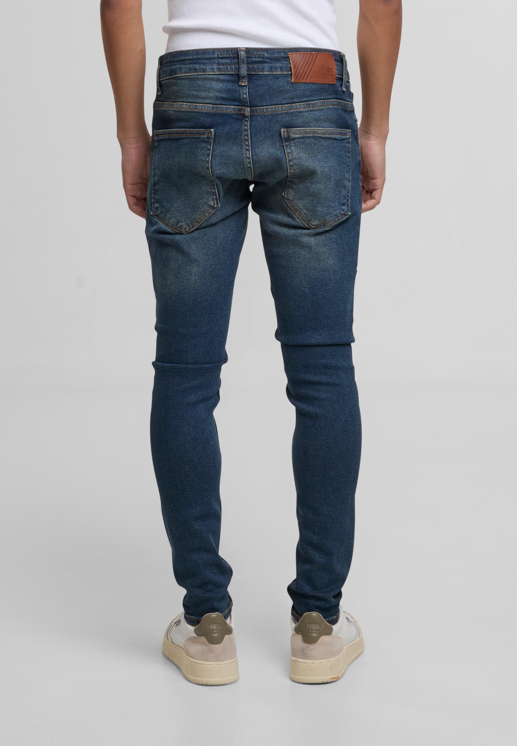 2Y Studios Bequeme Jeans »2Y Studios Herren 2Y Destroyed Skinny Denim«