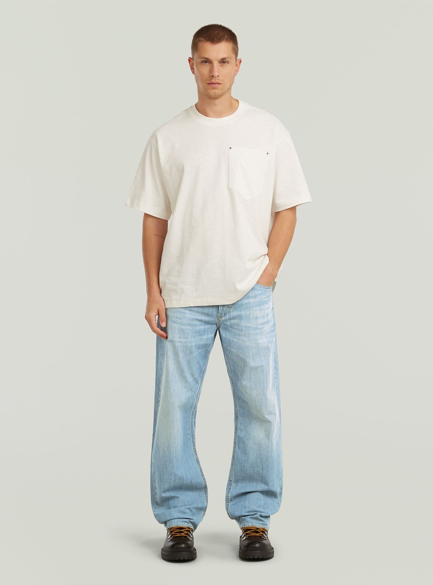 G-STAR 5-Pocket-Jeans »Deeggie Relaxed Straight Jeans«