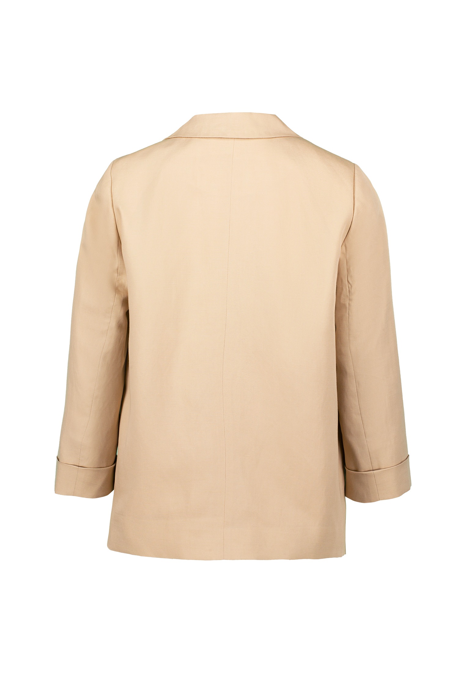 Zero Jackenblazer »zero Leinenblazer mit Taschenklappen«, Plain/ohne Details
