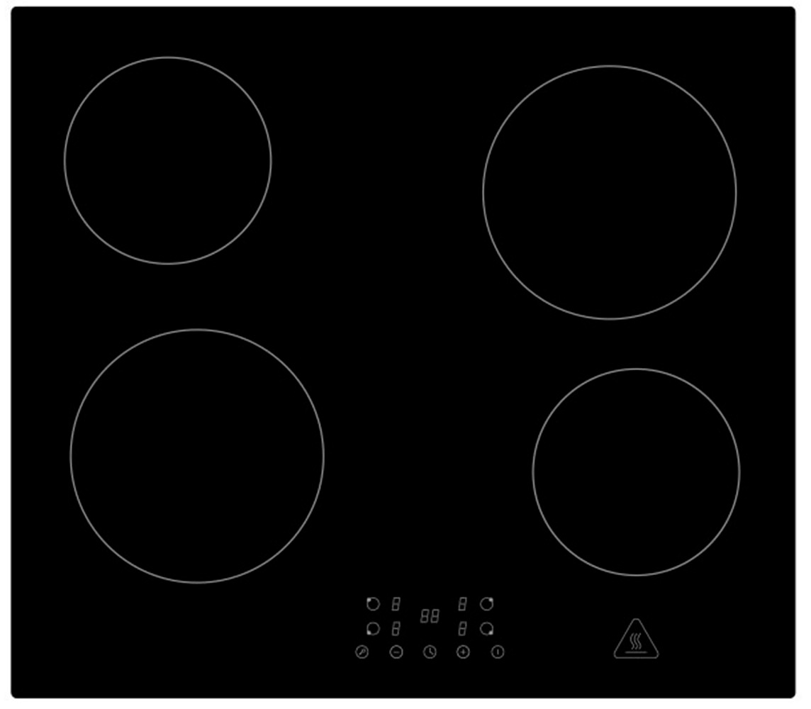 BASIC by Balculina Küchenzeile »Boston« Breite 200 + 123 cm, wahlweise mit E-Geräten