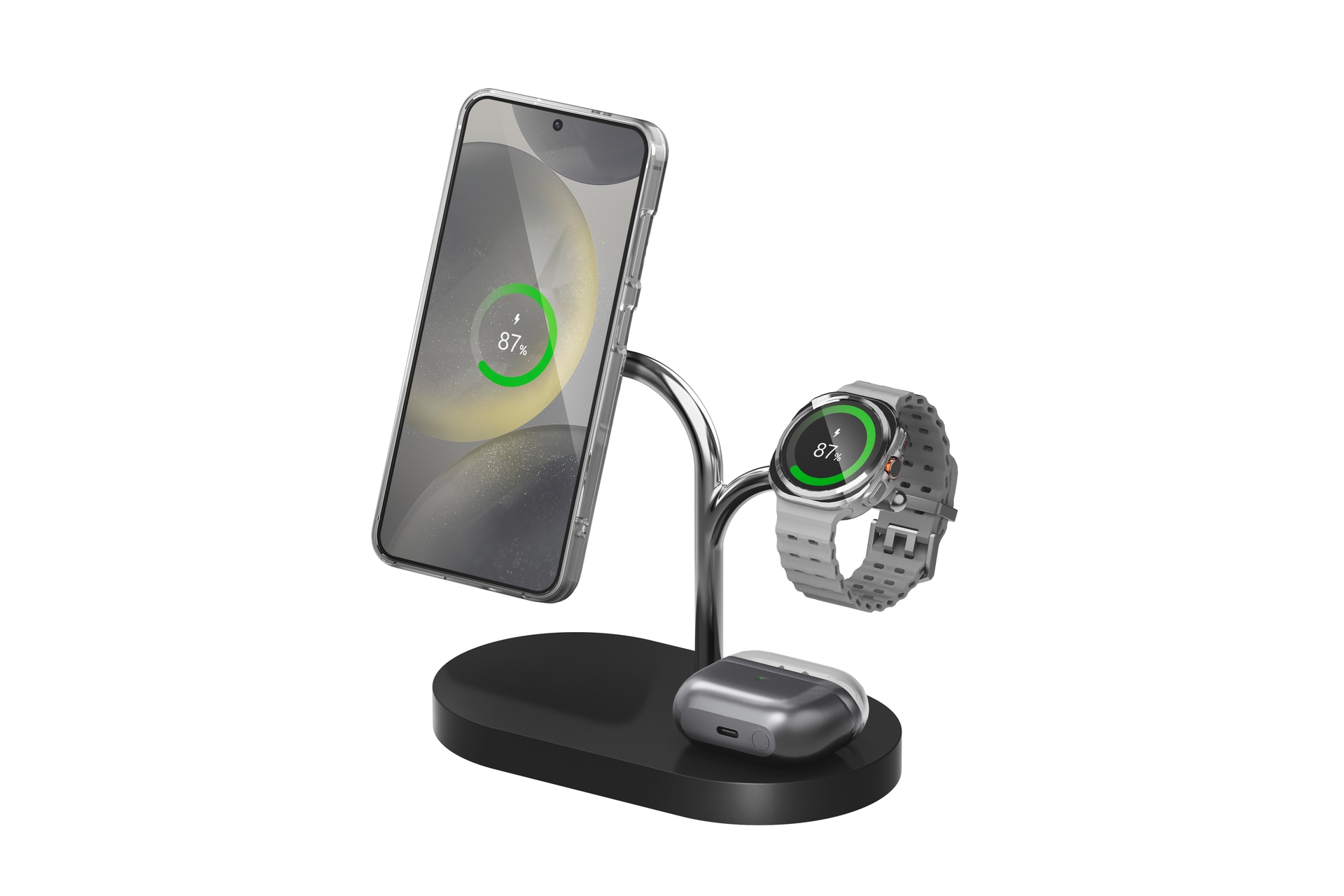 Samsung Wireless Charger »Wits Wireless Magnetischer 3-in-1 Charger«
