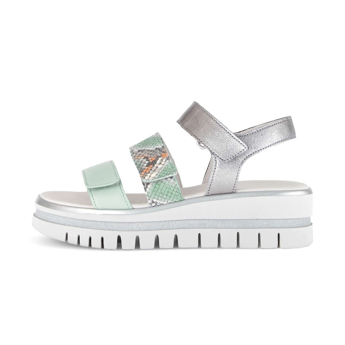 Gabor Plateausandaletten »Plateau Sandale Materialmix Leder«