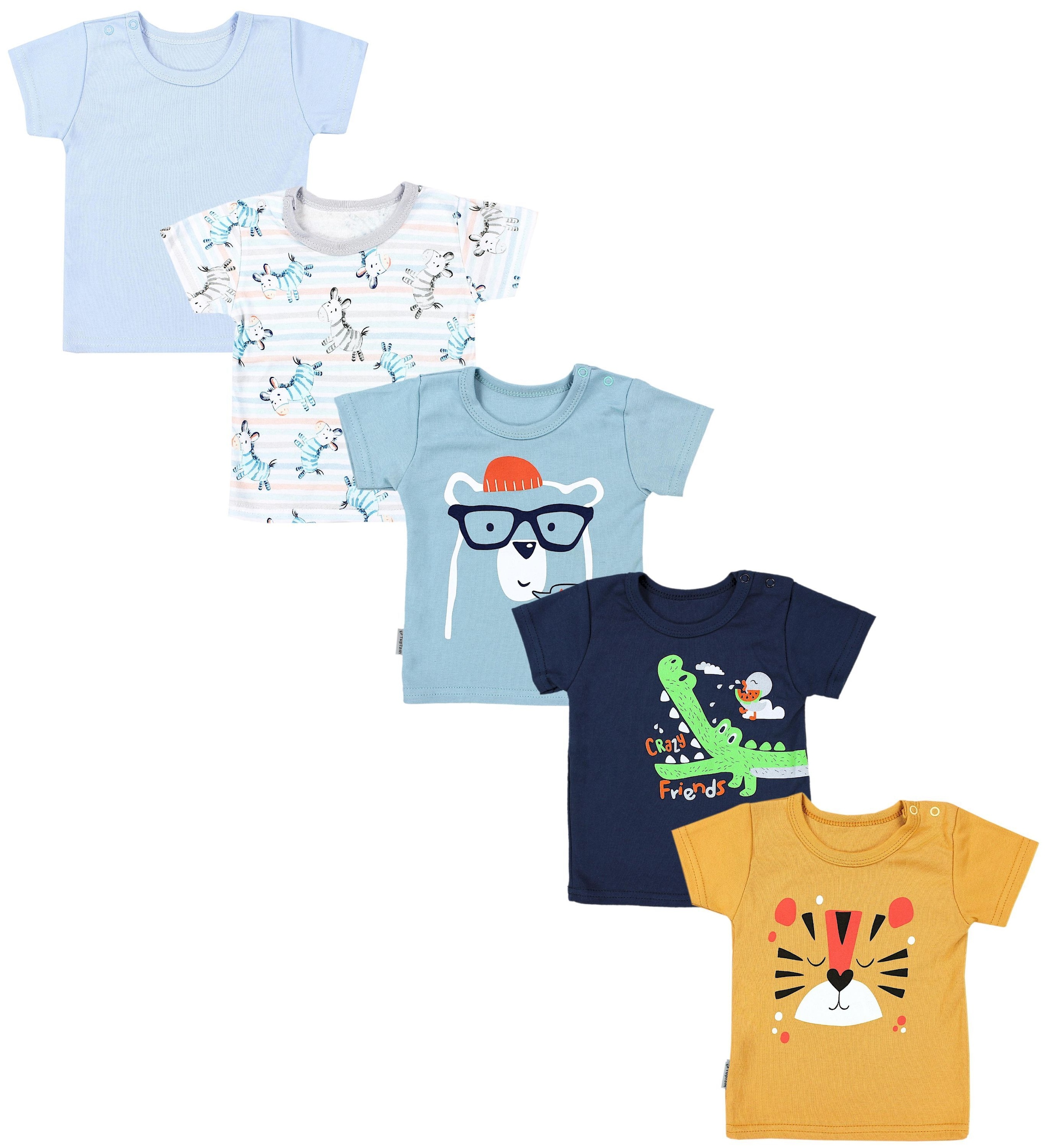 TupTam T-Shirt "Shirt Baby Kurzarm T-Shirt 5er Set"