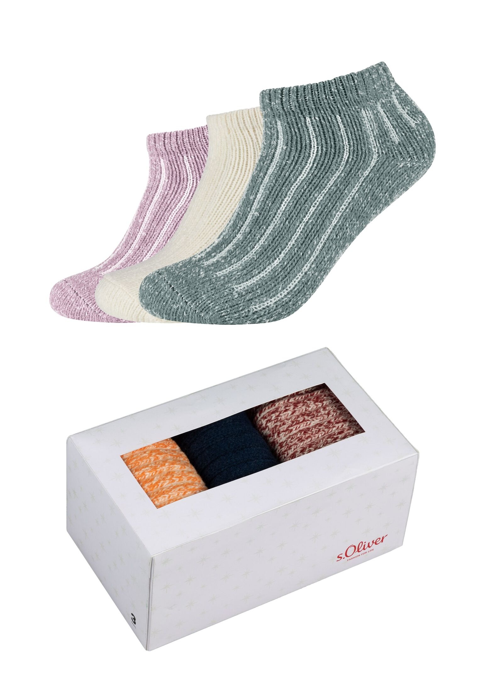 s.Oliver Sneakersocken "3er Pack"