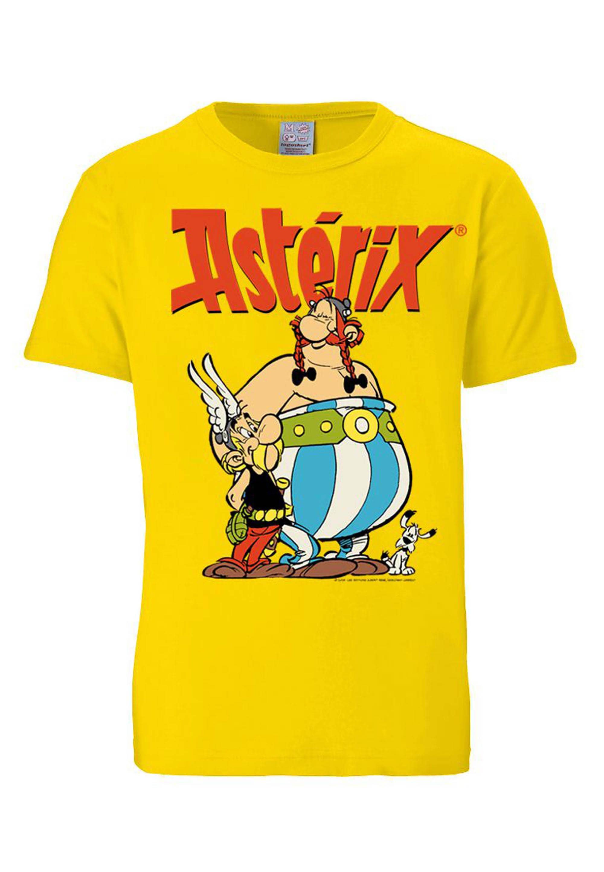 LOGOSHIRT T-Shirt »Asterix & Obelix«, mit coolem Print