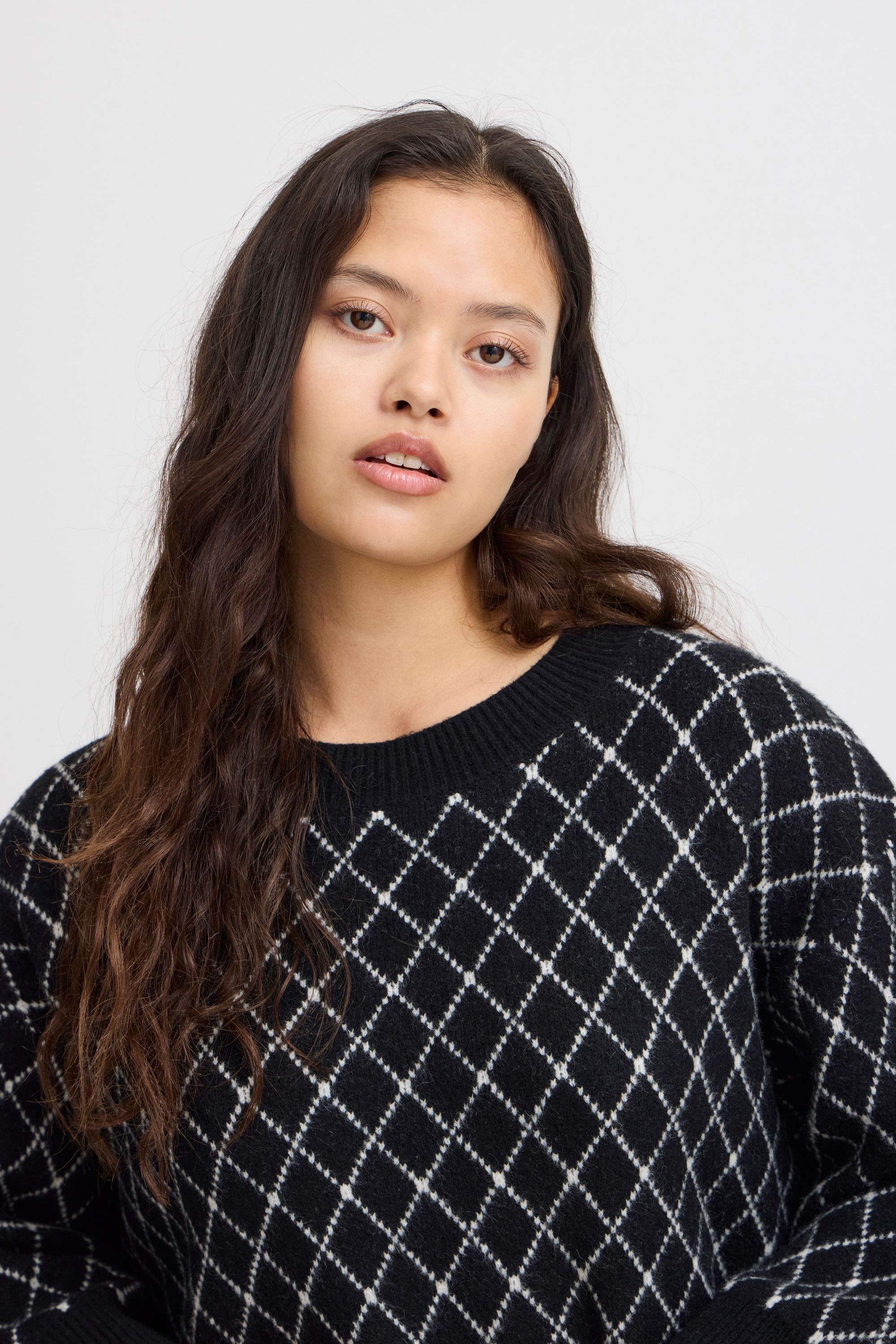Ichi Strickpullover »Strickpullover IHALVINO MS«