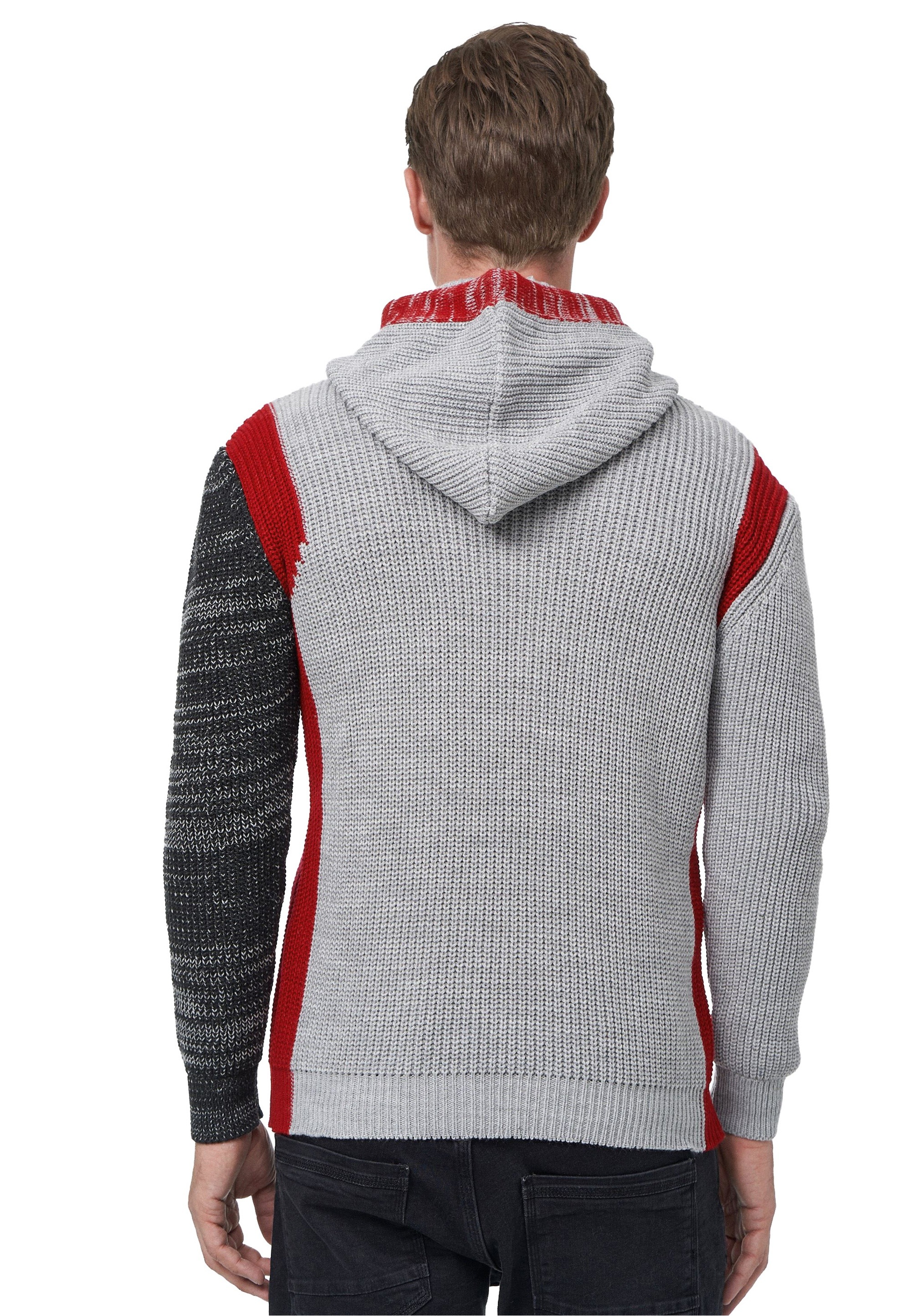 Rusty Neal Strickpullover, mit Kontrast-Details