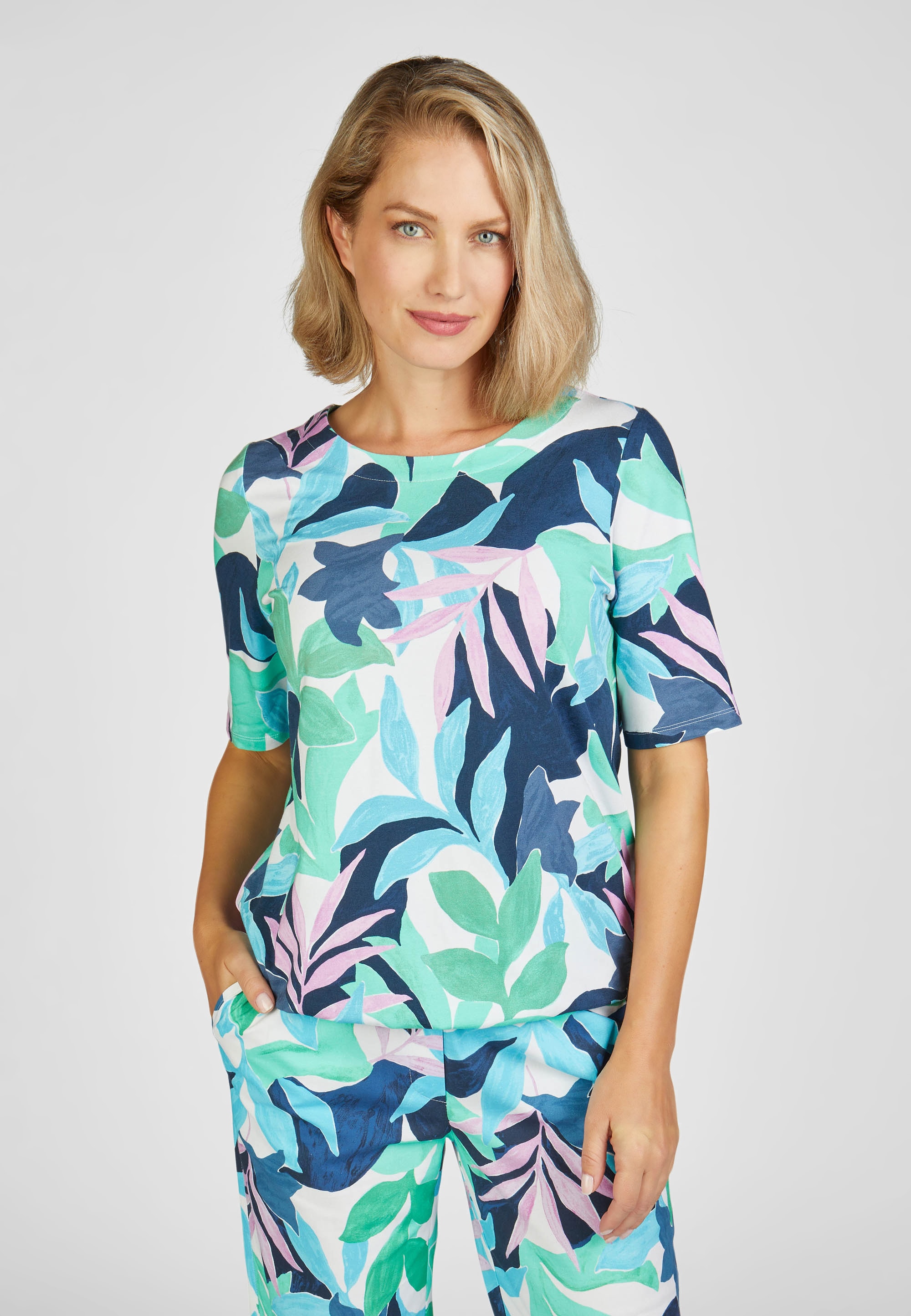 Rabe Print-Shirt "RABE T-Shirt im floralen Print"