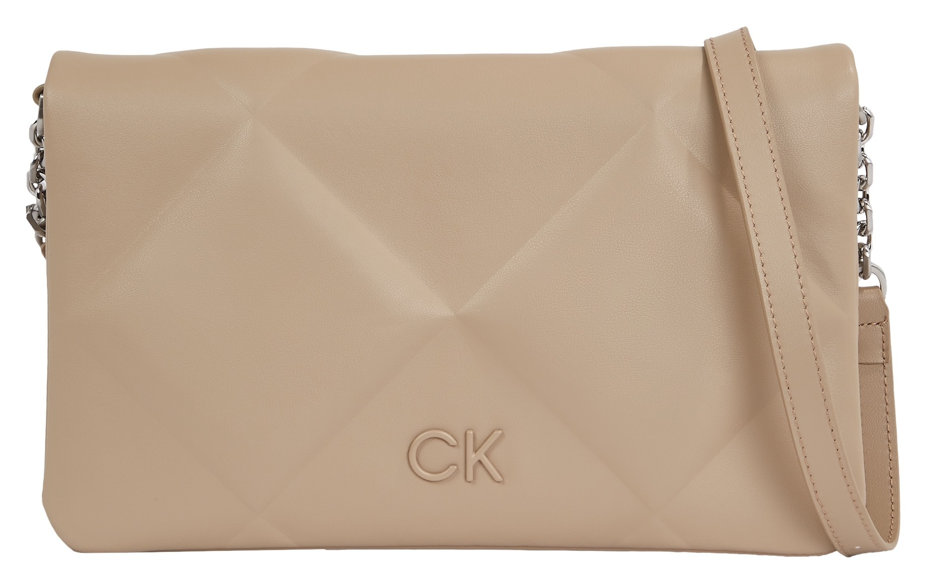 Calvin Klein Re-lock Quilt Shoulder bag K60K611021BAX - Ditu