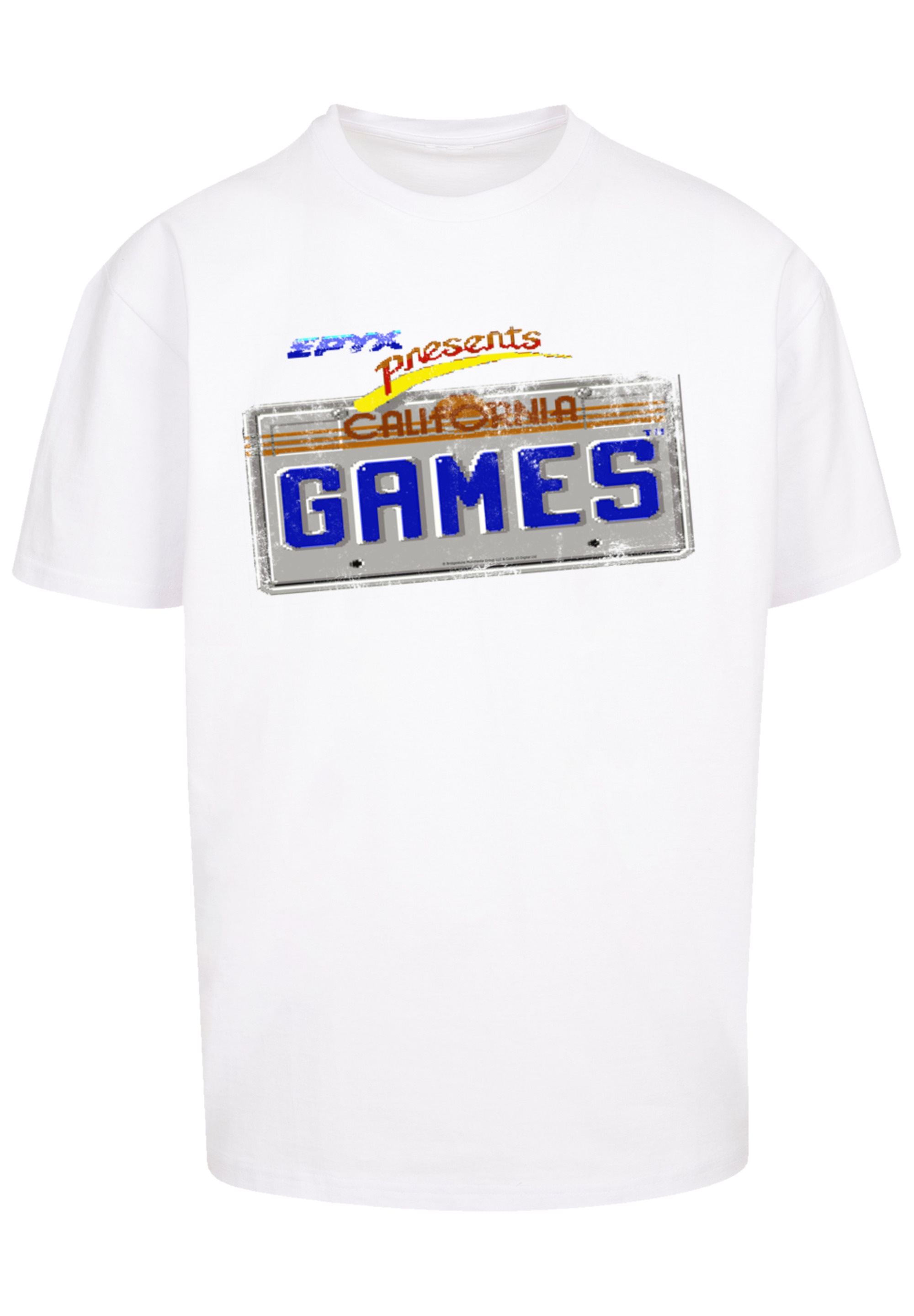 F4NT4STIC T-Shirt "California Games Plate", Print günstig online kaufen