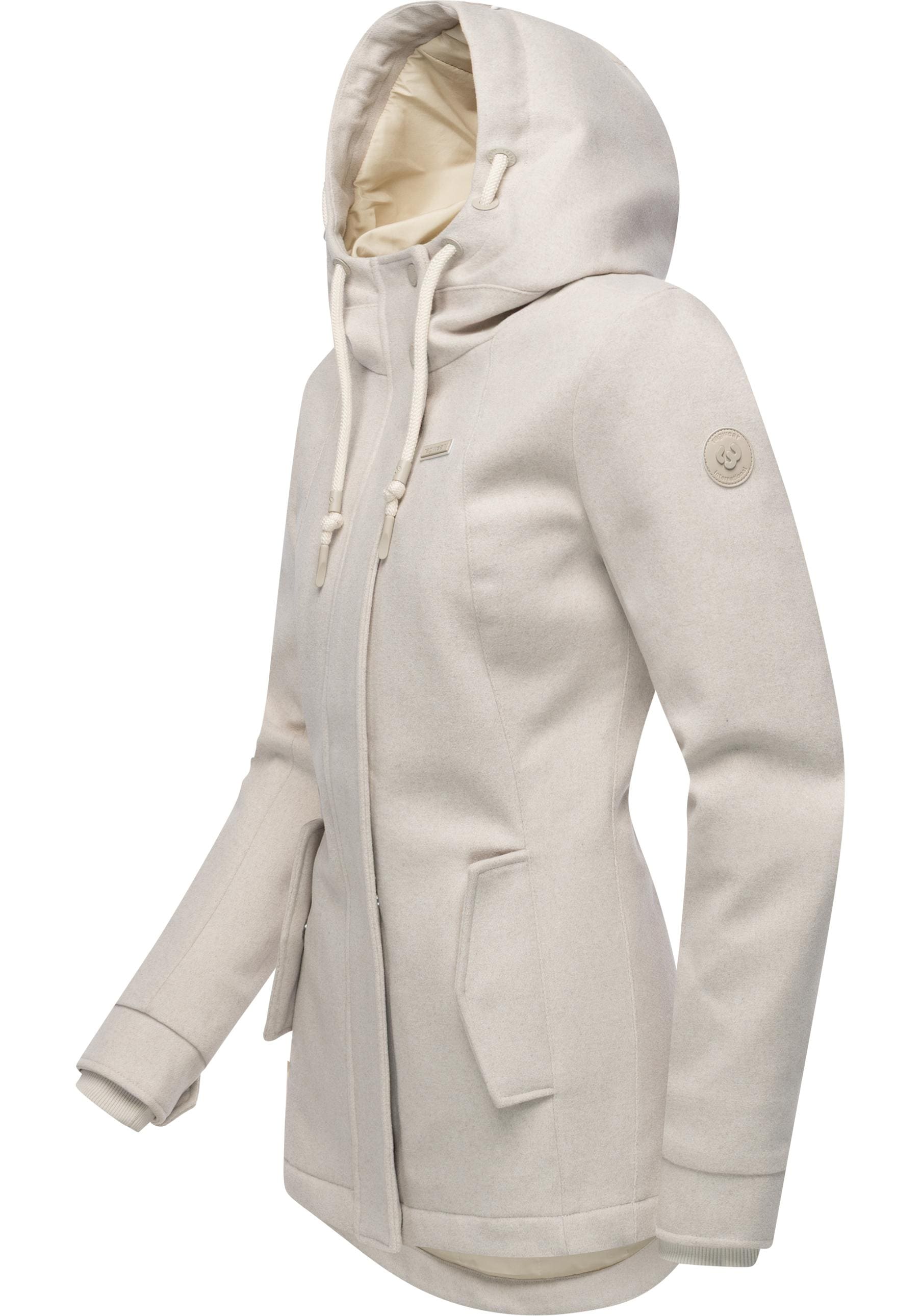 Ragwear Winterjacke »Monadde Felt YOUMODO«, mit Kapuze, Wasserfeste warme Jacke mit Kapuze