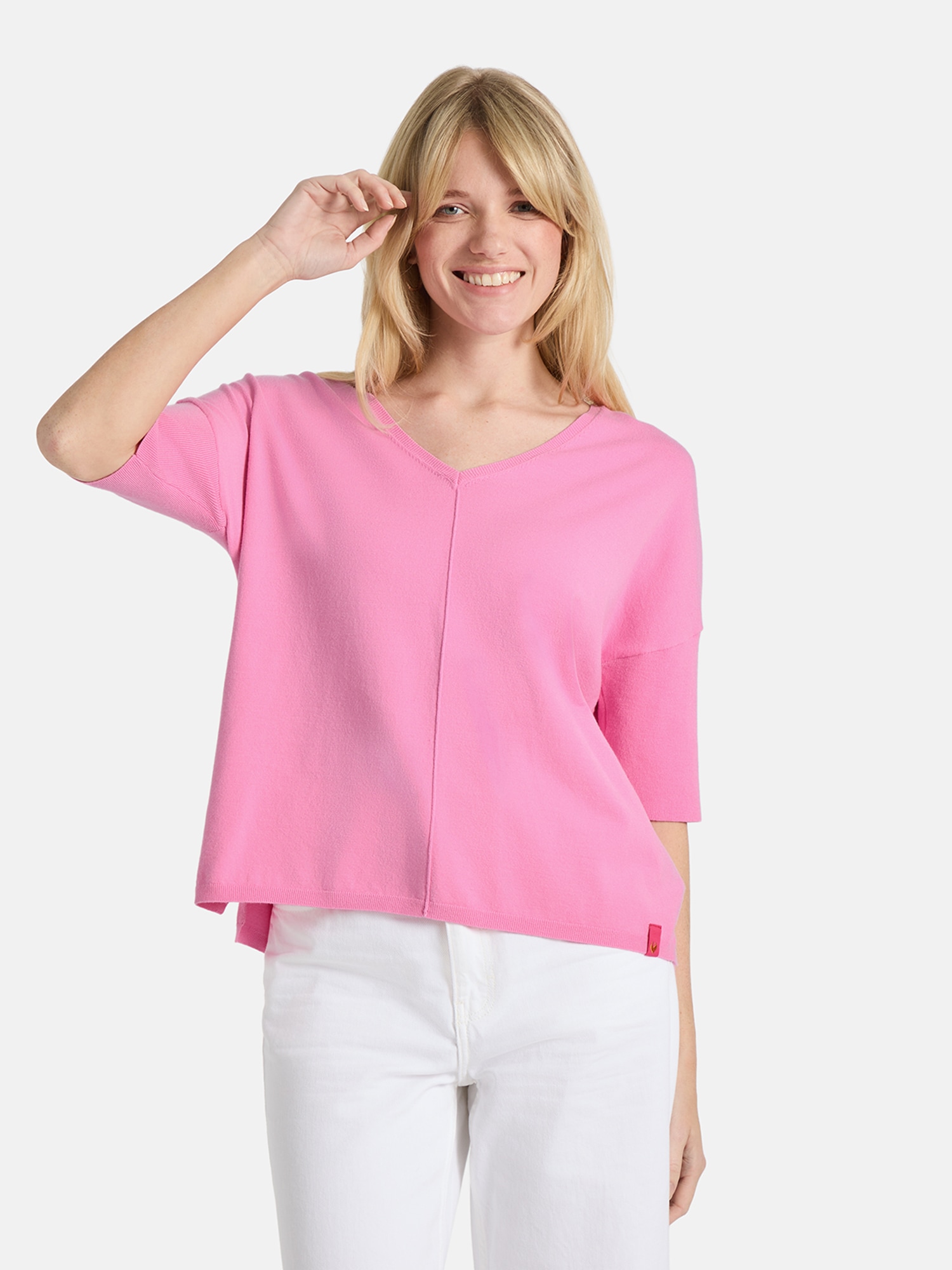 Lieblingsstück Kurzarmpullover "AmihanL" aus Viskose