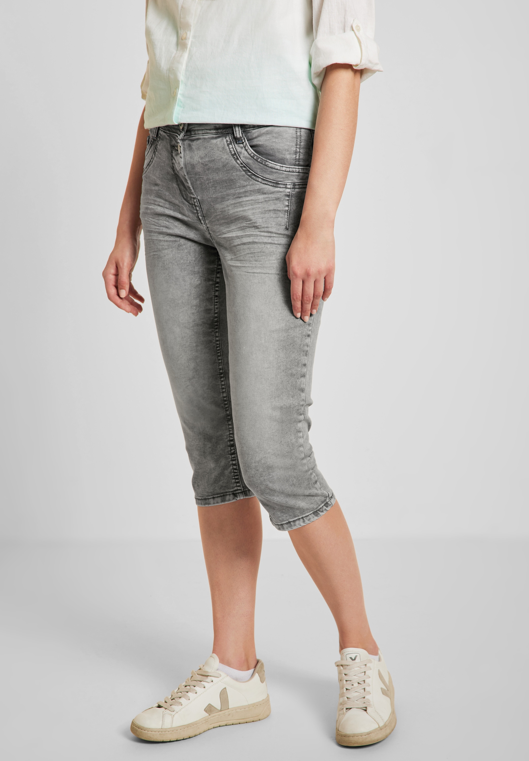Cecil Gerade Jeans, 5-Pocket-Style