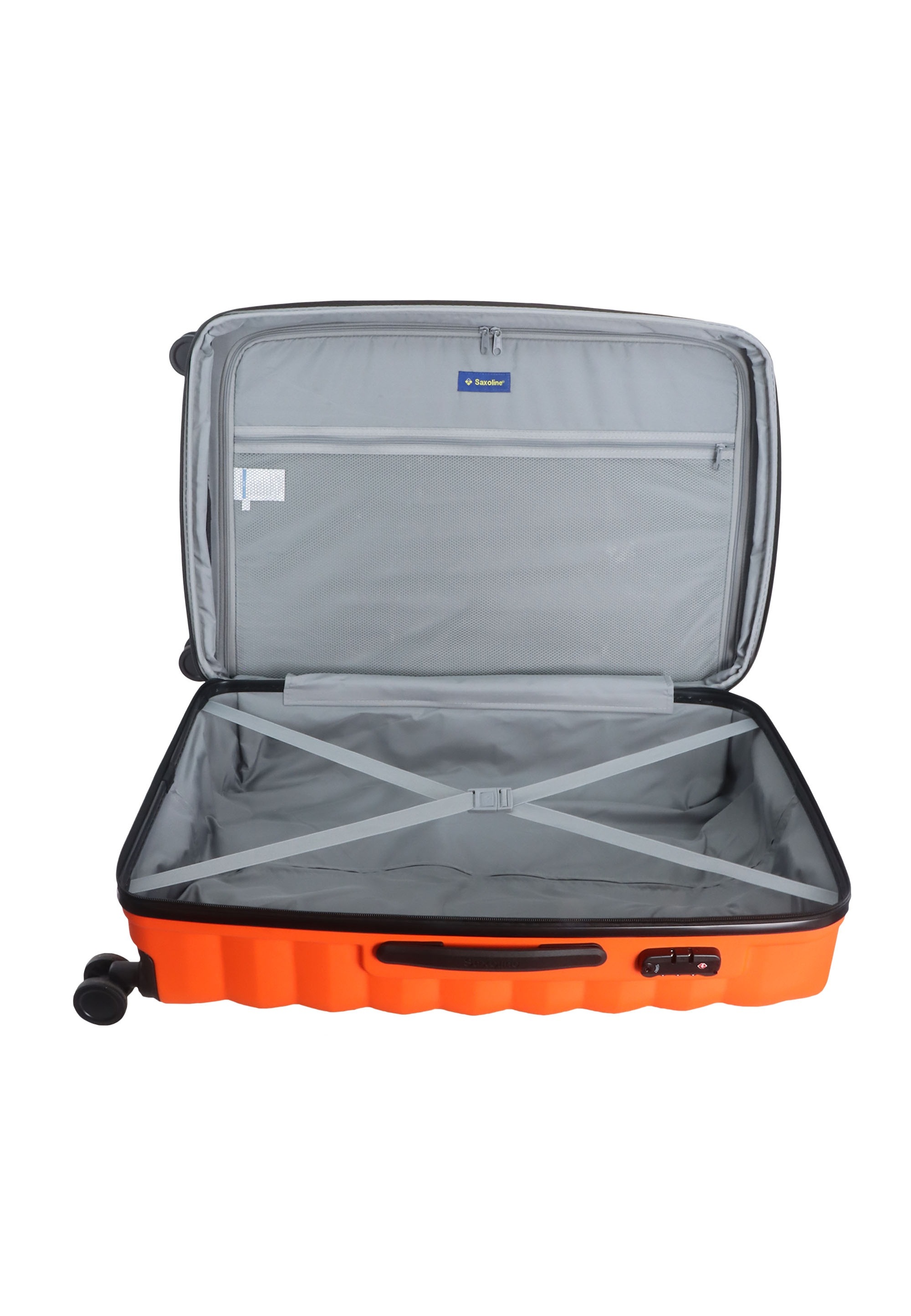 Saxoline® Koffer »Flow«, aus robustem ABS/PC-Material