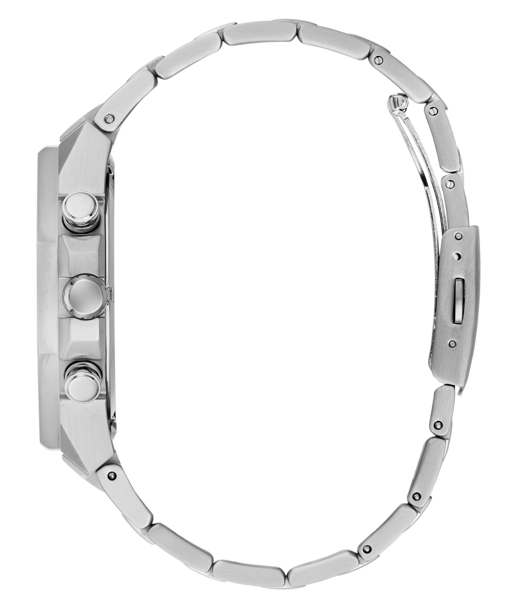 Guess Multifunktionsuhr »BLAKE« Quarzuhr, Armbanduhr, Herrenuhr, Edelstahlarmband, analog, Tag