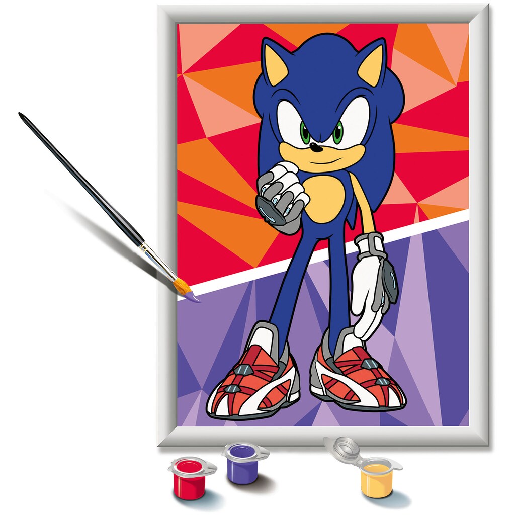 Ravensburger Malen nach Zahlen »Netflix Sonic Prime, Sonic: New Yoke City«